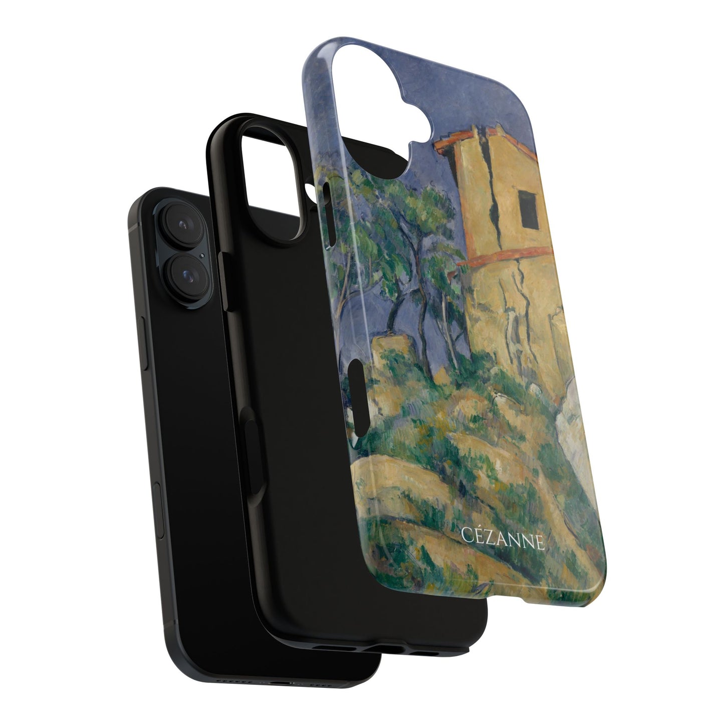 Tough Phone Case for iPhone, Samsung and Google Pixel - Cézanne, House with the Cracked Walls (1892-94)