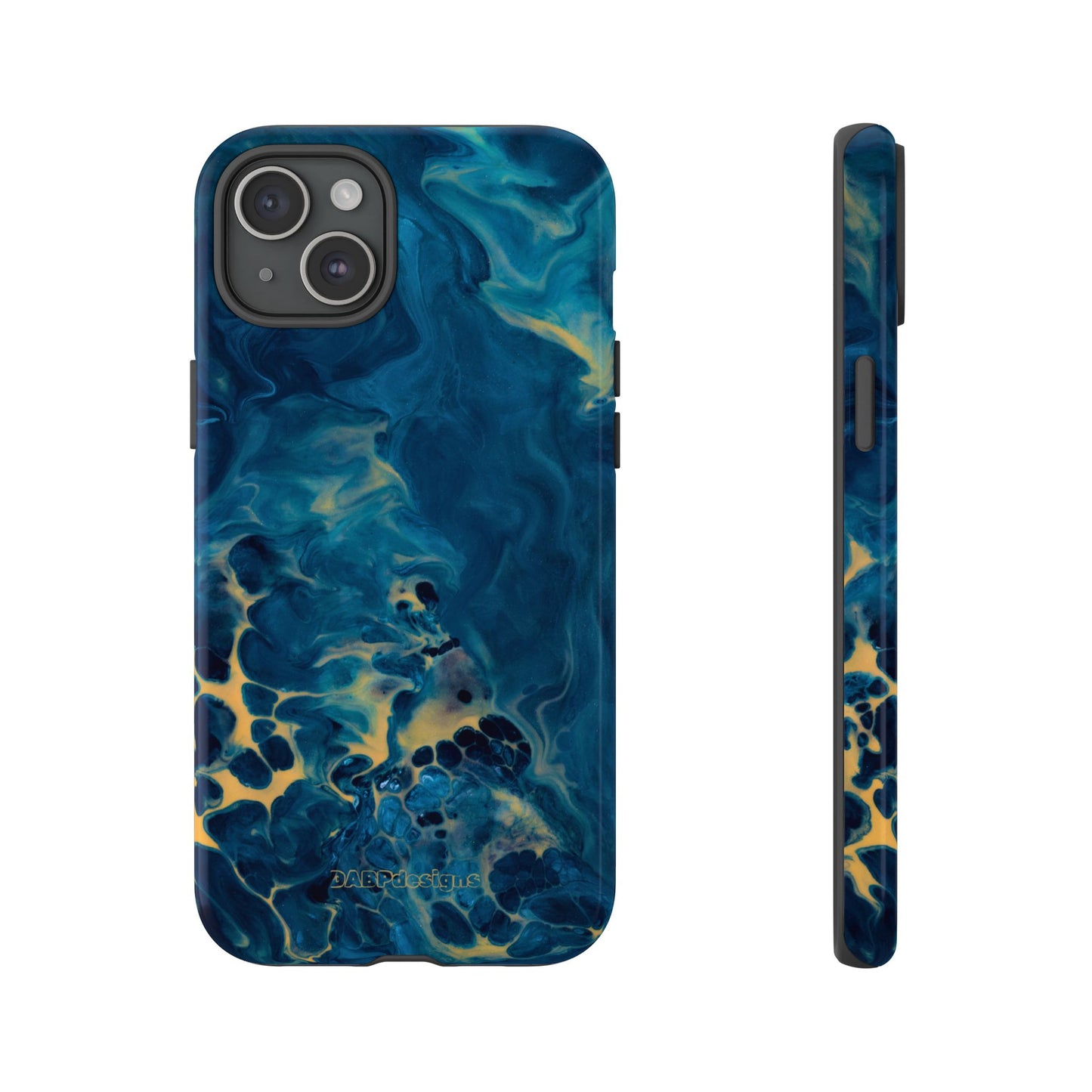 Tough Phone Case for iPhone, Samsung and Google Pixel - DABPdesigns Acrylic Abstract Design (v3)