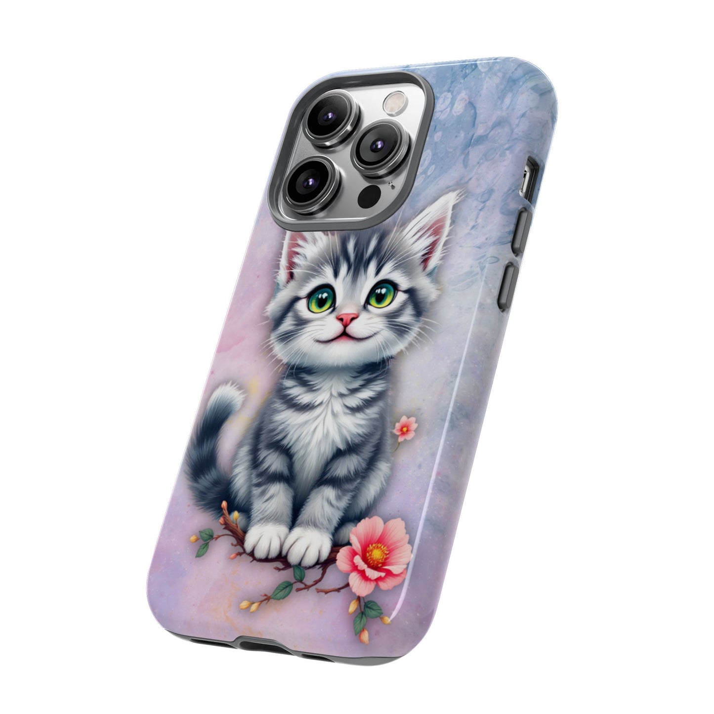 Tough Phone Case for iPhone, Samsung and Google Pixel - Dem Putty Tat Series (v1)