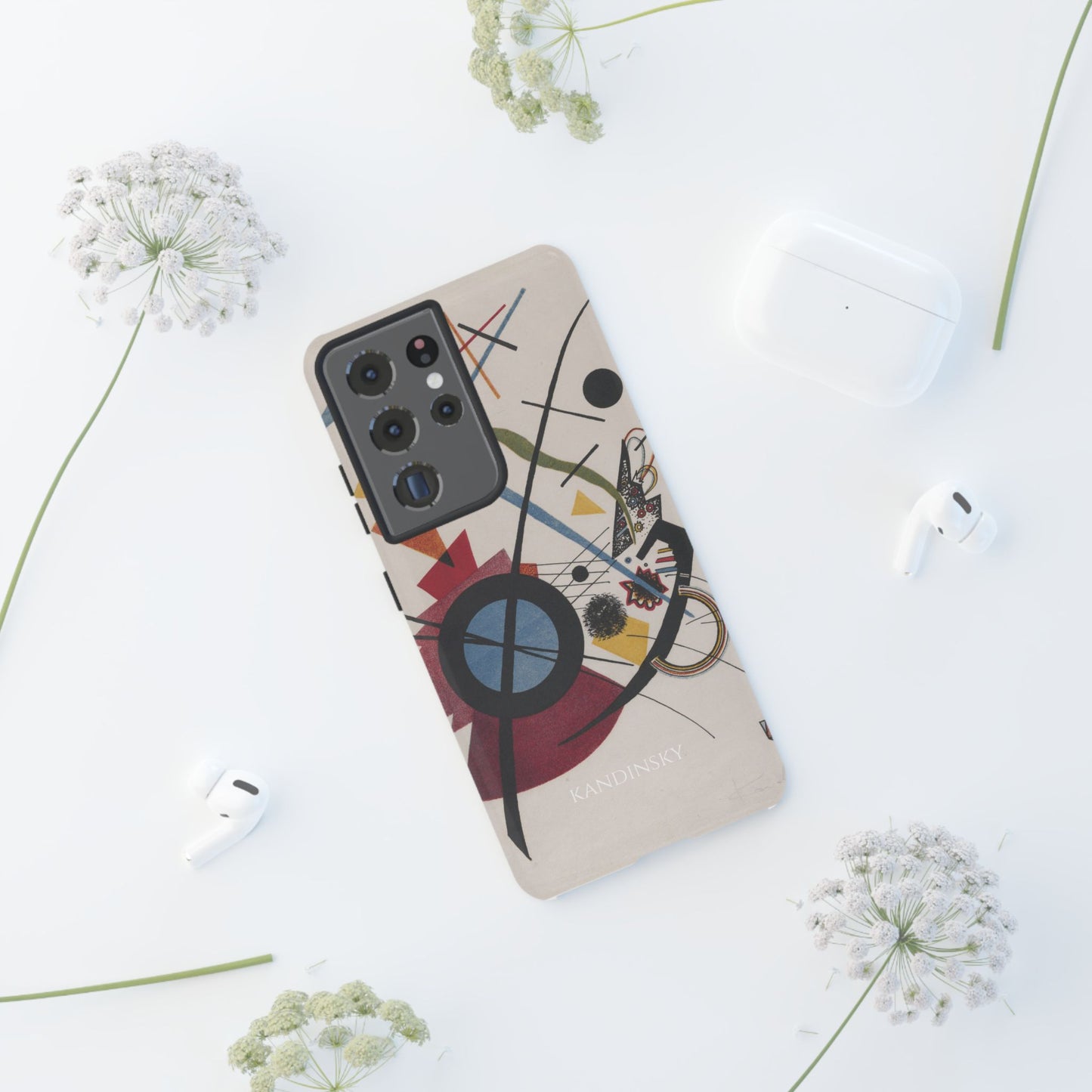 Tough Phone Case for iPhone, Samsung and Google Pixel - Kandinsky, Violett (1923)
