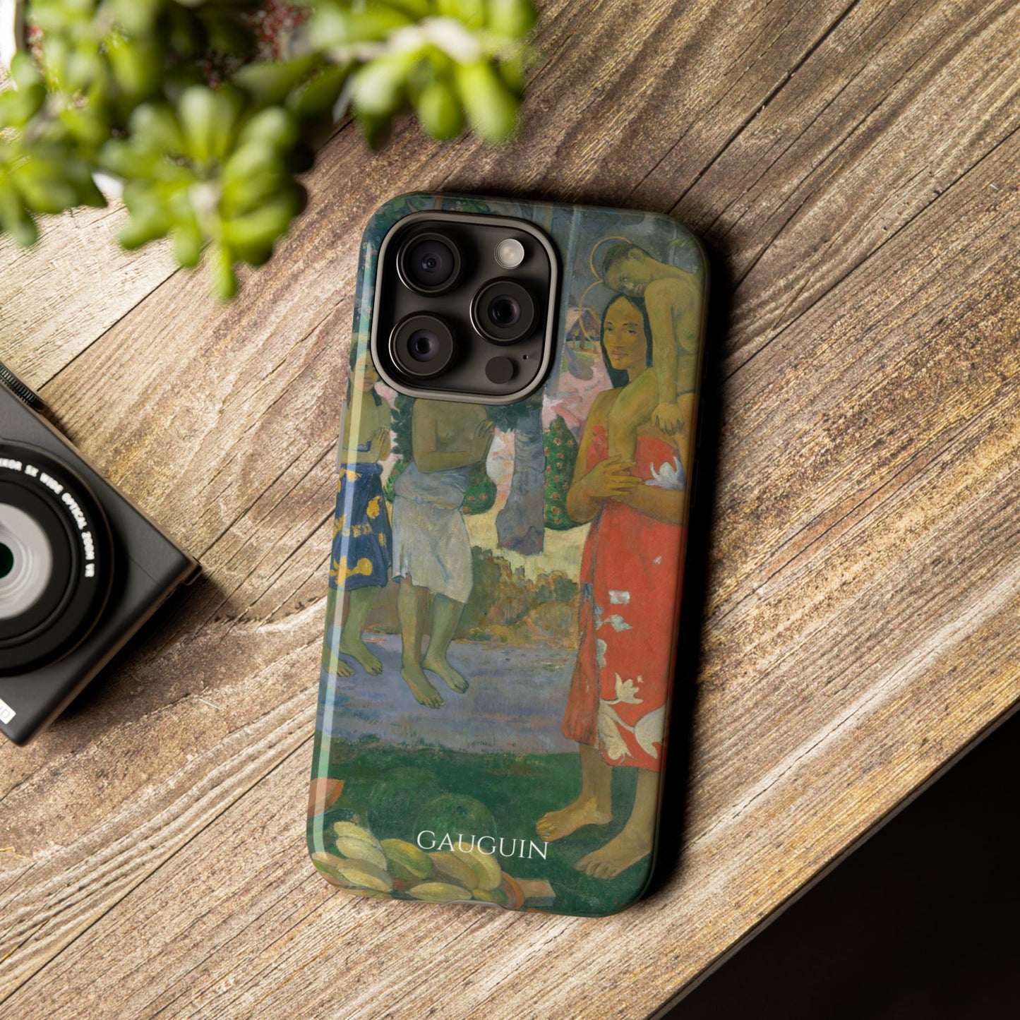 Tough Phone Case for iPhone, Samsung and Google Pixel - Gauguin, Ia Orana Maria (Hail Mary) (1891)