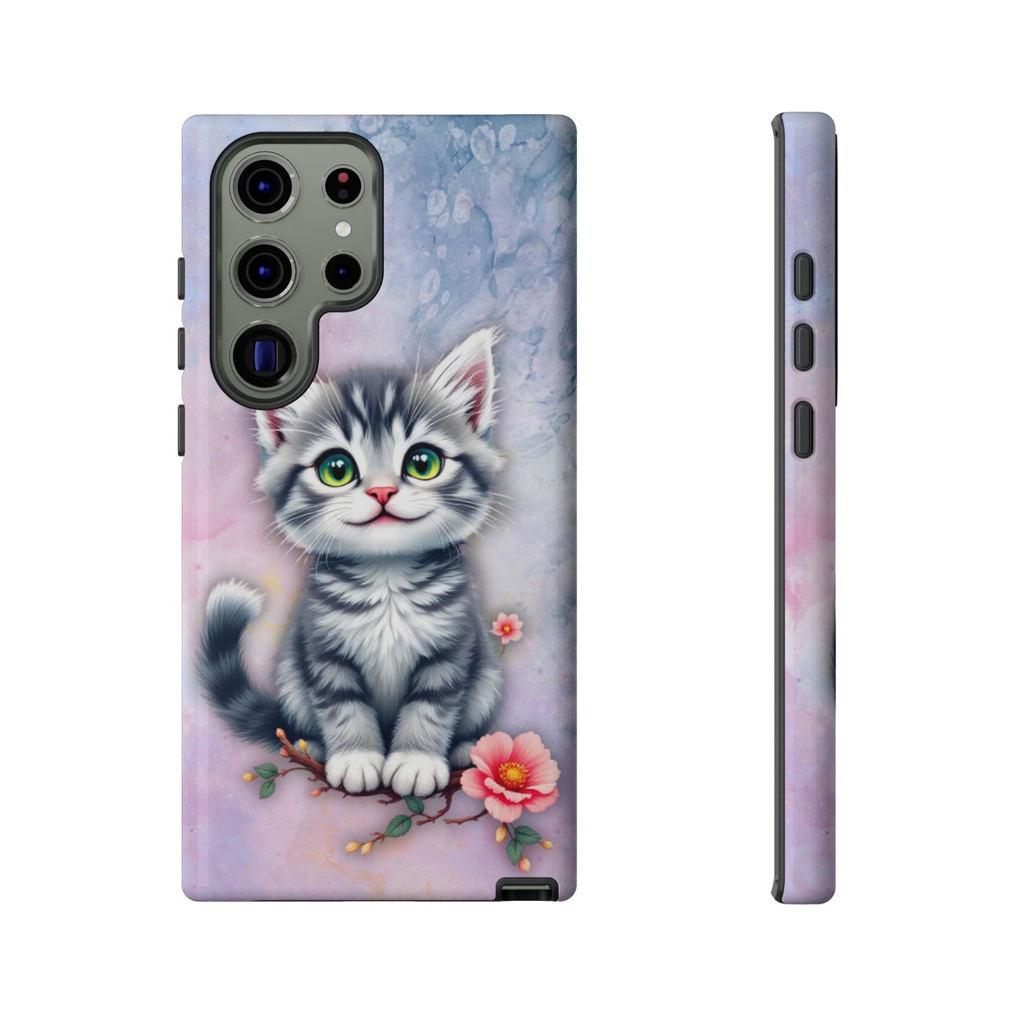 Tough Phone Case for iPhone, Samsung and Google Pixel - Dem Putty Tat Series (v1)
