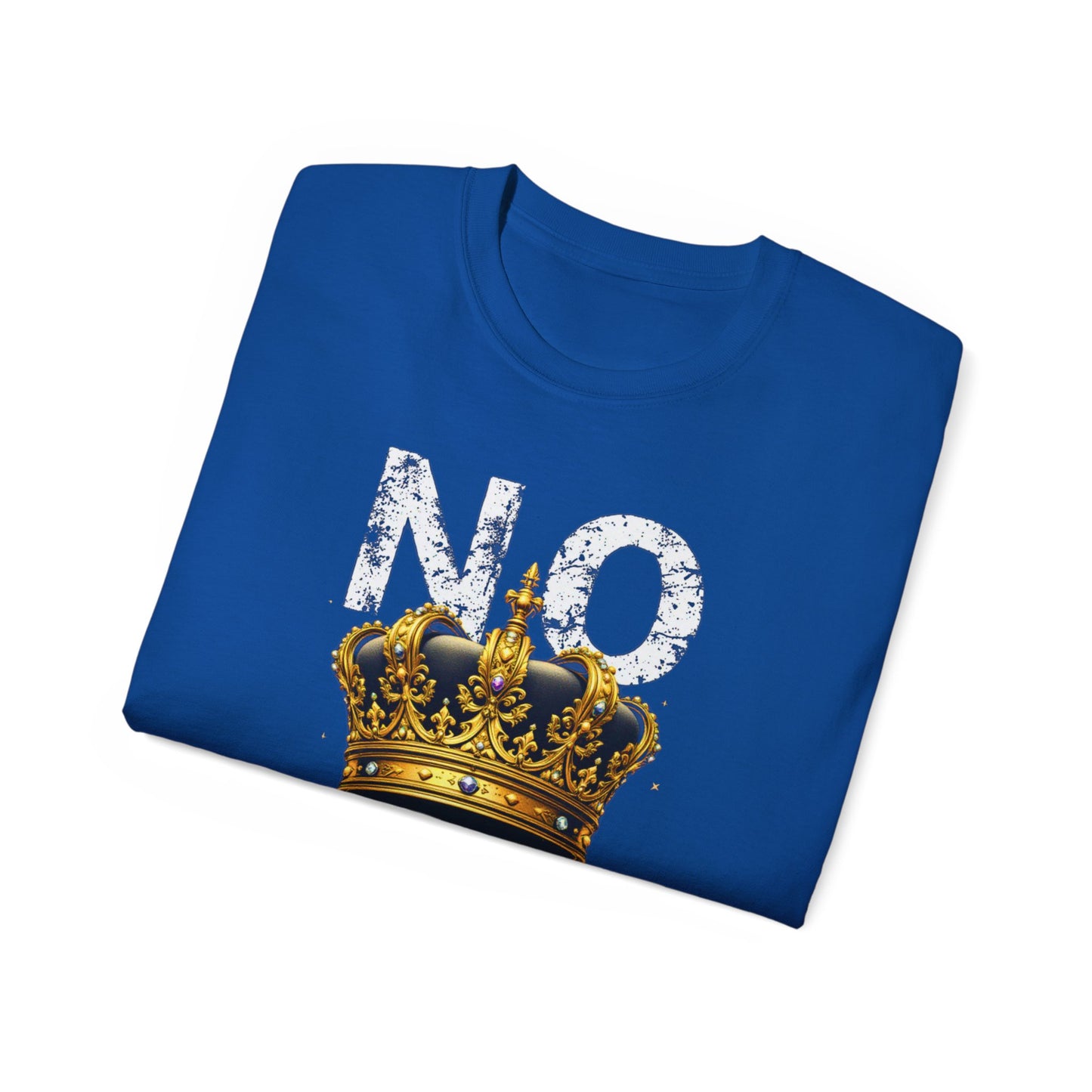 NO KINGS ZONE Graphic Tee | Streetwear T-Shirt with Royal Crown Design