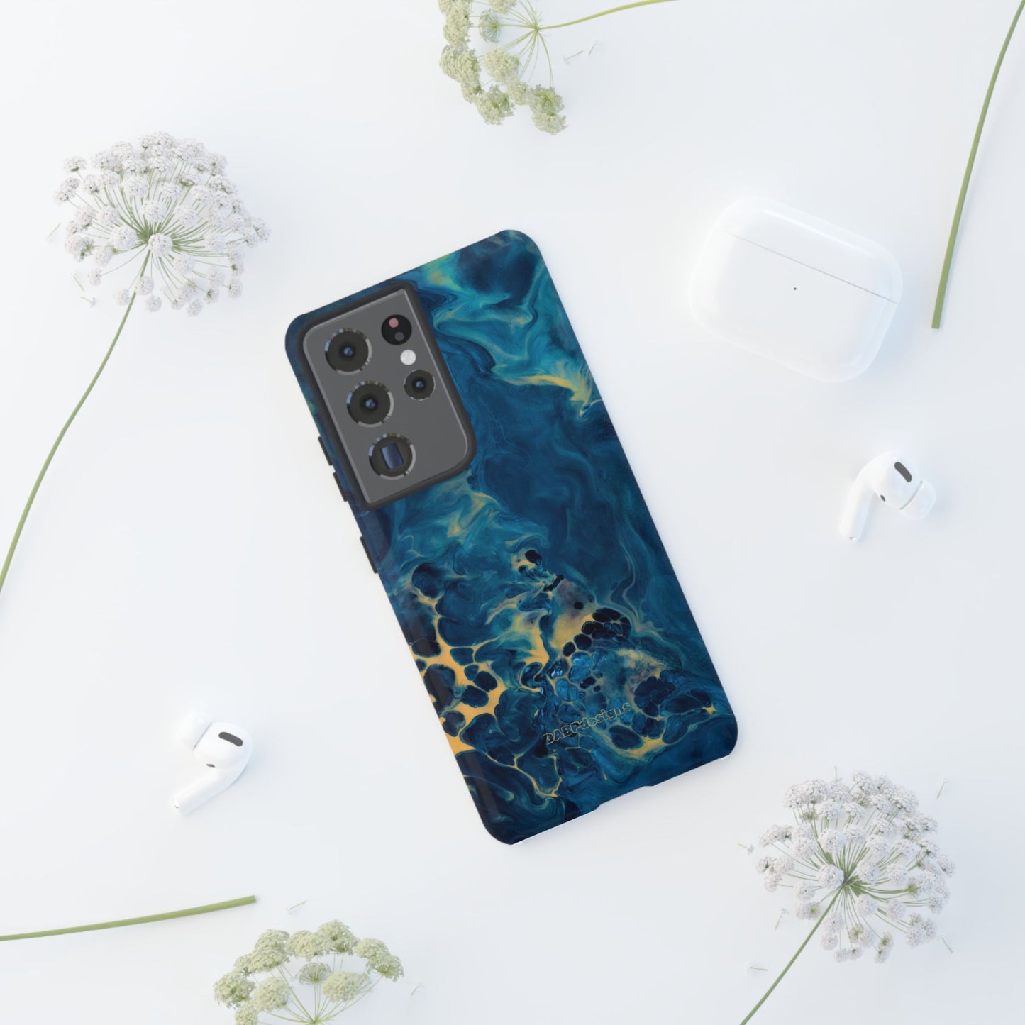 Tough Phone Case for iPhone, Samsung and Google Pixel - DABPdesigns Acrylic Abstract Design (v3)