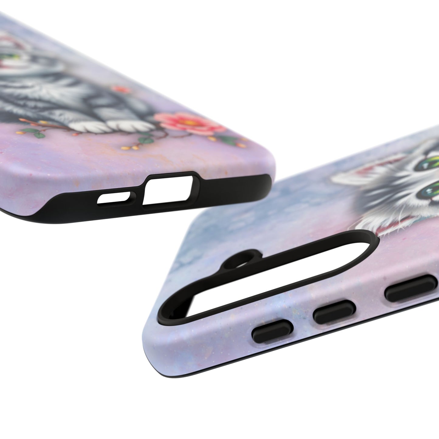 Tough Phone Case for iPhone, Samsung and Google Pixel - Dem Putty Tat Series (v1)