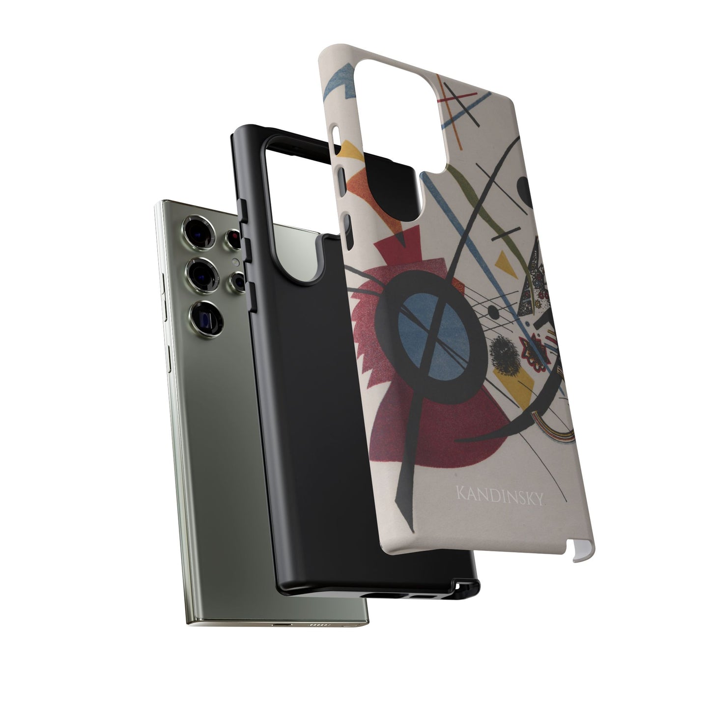 Tough Phone Case for iPhone, Samsung and Google Pixel - Kandinsky, Violett (1923)