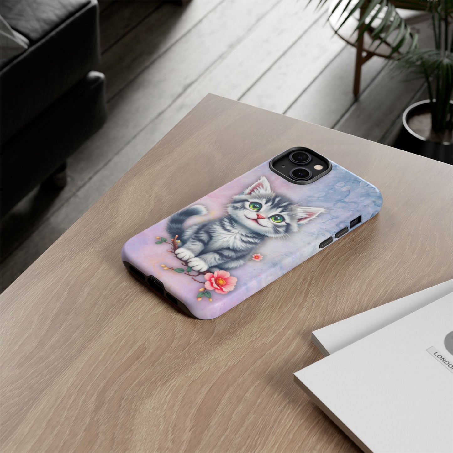 Tough Phone Case for iPhone, Samsung and Google Pixel - Dem Putty Tat Series (v1)