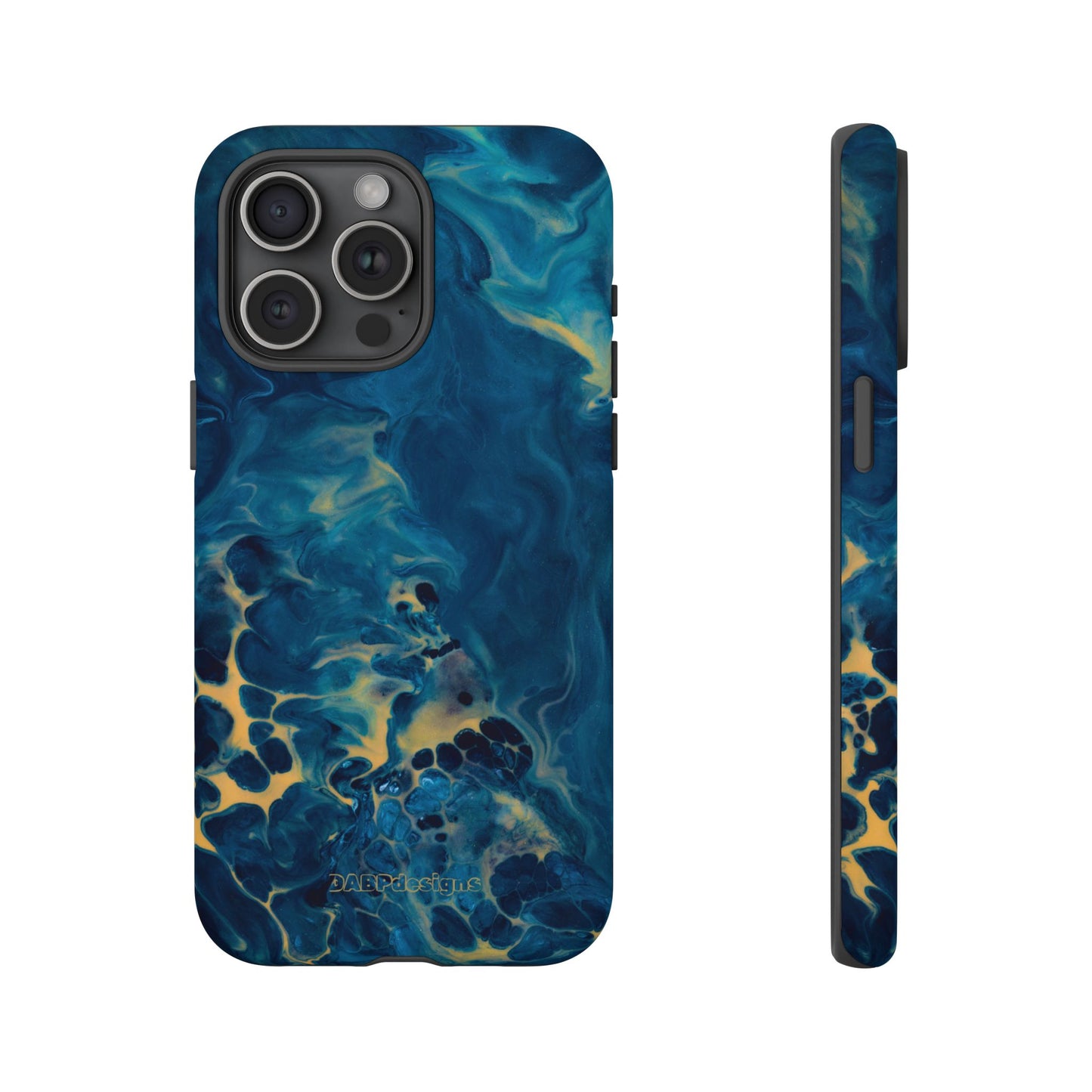 Tough Phone Case for iPhone, Samsung and Google Pixel - DABPdesigns Acrylic Abstract Design (v3)
