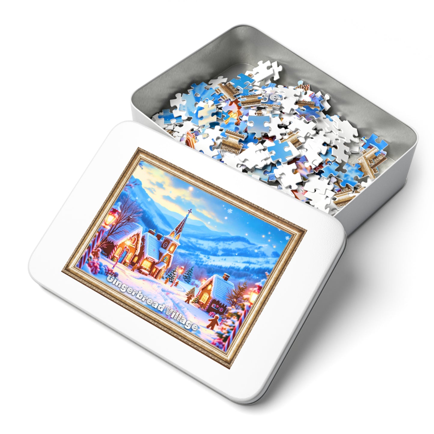 Gingerbread Village Jigsaw Puzzle – A Sweet Holiday Adventure