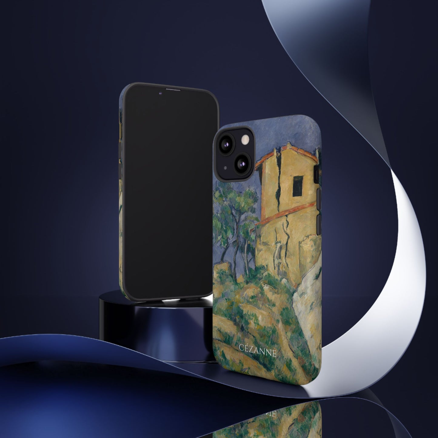 Tough Phone Case for iPhone, Samsung and Google Pixel - Cézanne, House with the Cracked Walls (1892-94)