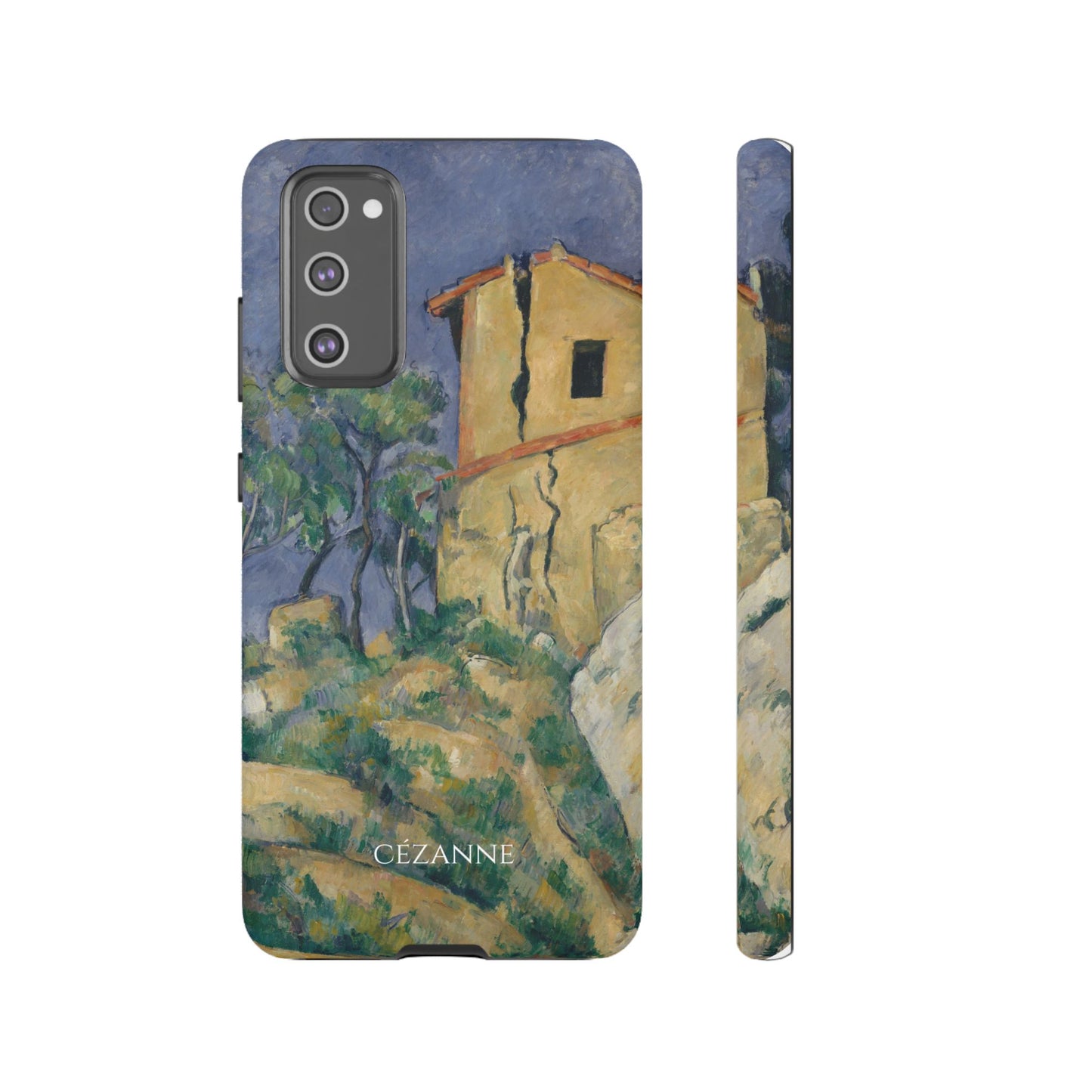 Tough Phone Case for iPhone, Samsung and Google Pixel - Cézanne, House with the Cracked Walls (1892-94)