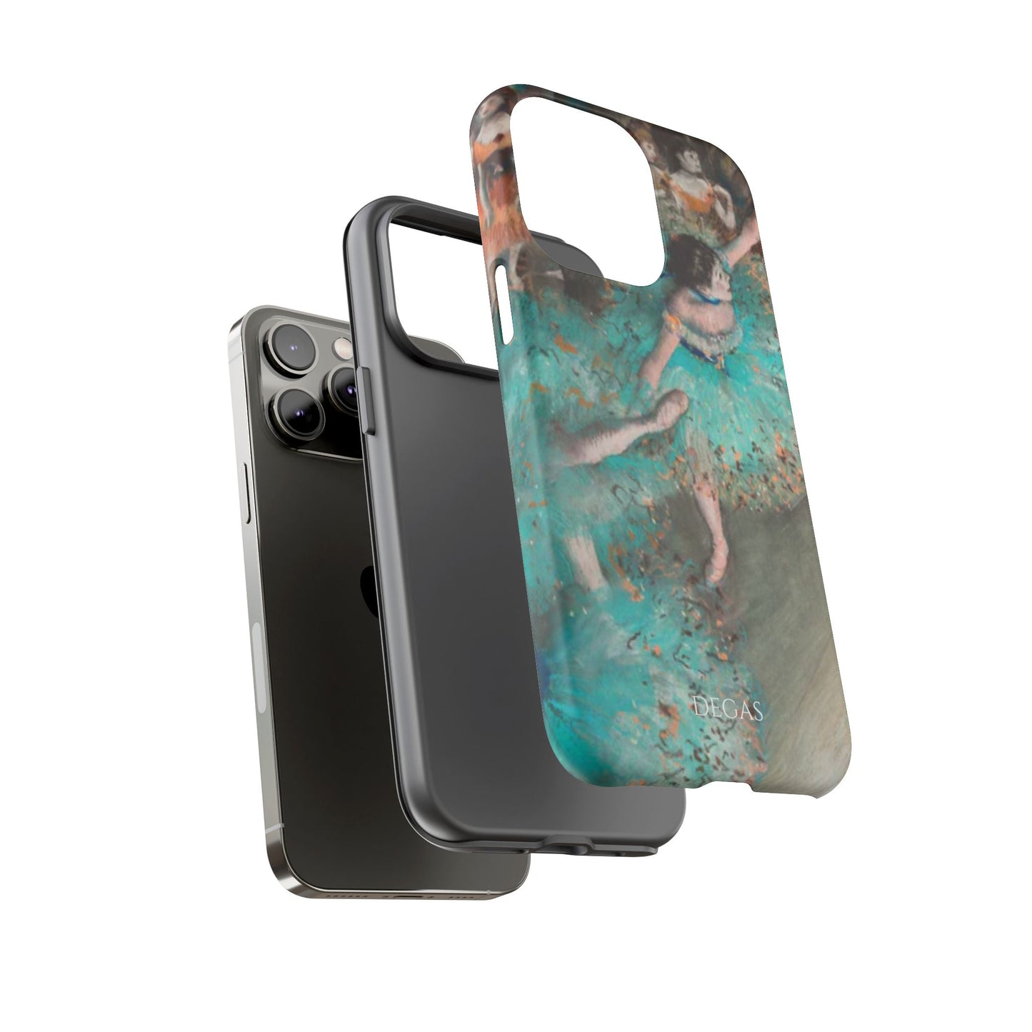 Tough Phone Case for iPhone, Samsung and Google Pixel - Degas, The Green Dancer (1877-79)