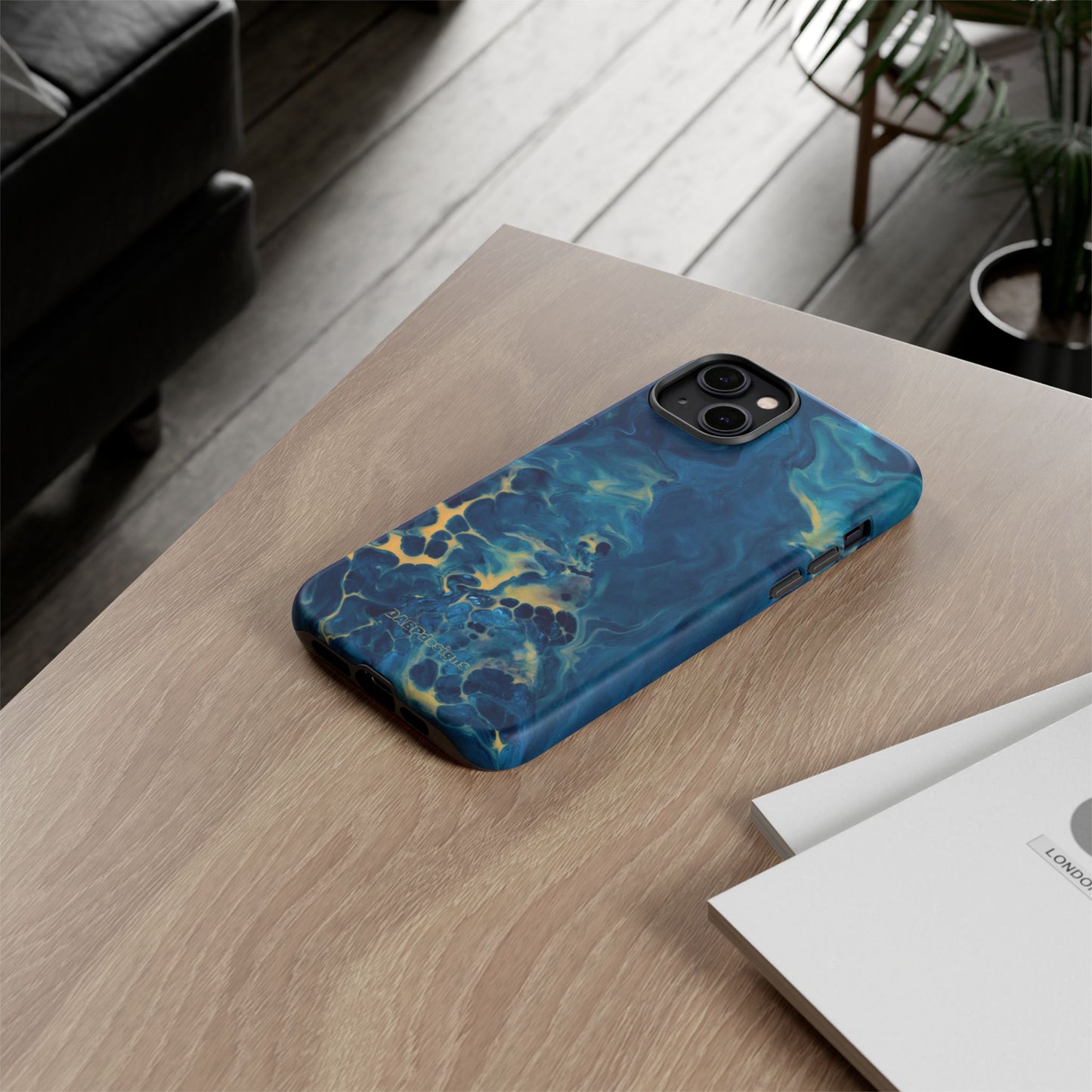 Tough Phone Case for iPhone, Samsung and Google Pixel - DABPdesigns Acrylic Abstract Design (v3)
