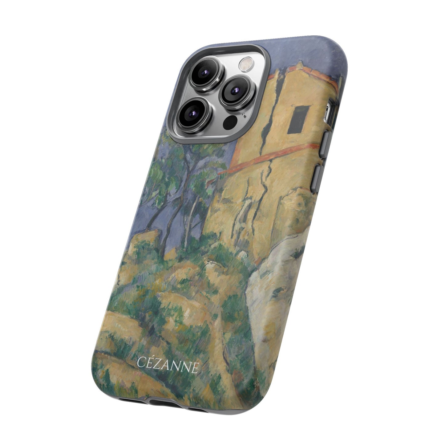Tough Phone Case for iPhone, Samsung and Google Pixel - Cézanne, House with the Cracked Walls (1892-94)
