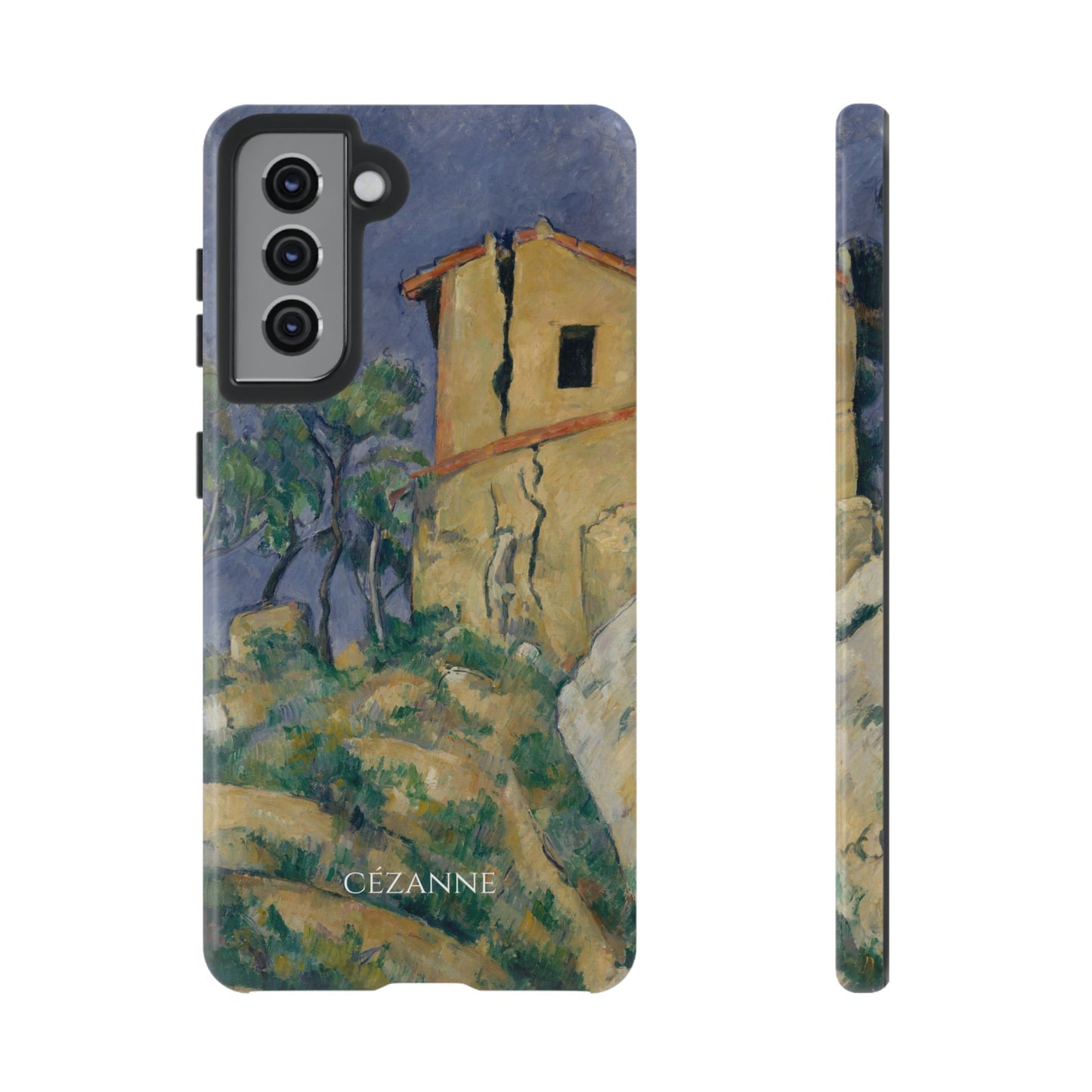 Tough Phone Case for iPhone, Samsung and Google Pixel - Cézanne, House with the Cracked Walls (1892-94)