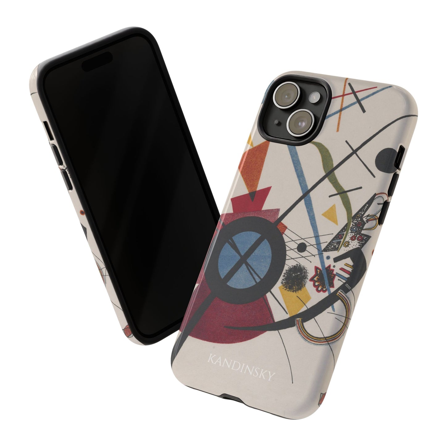 Tough Phone Case for iPhone, Samsung and Google Pixel - Kandinsky, Violett (1923)