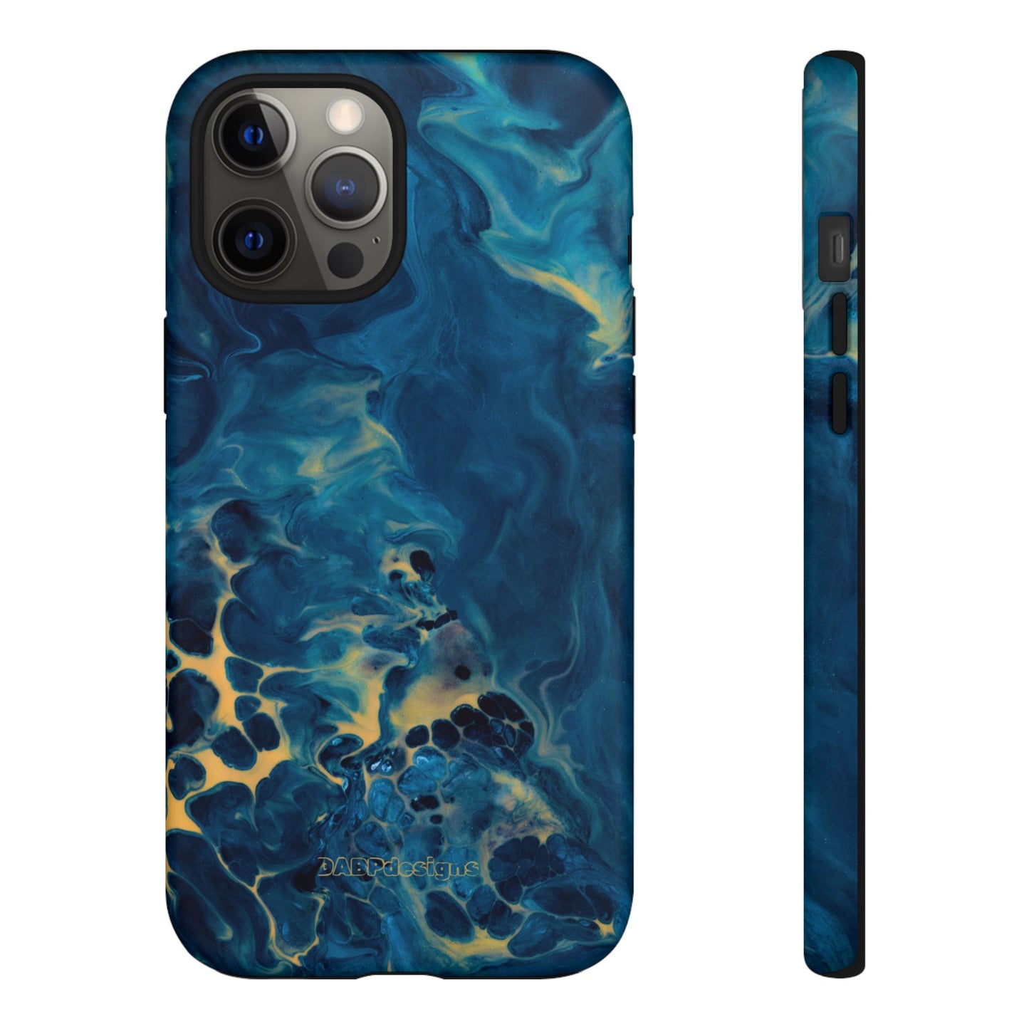 Tough Phone Case for iPhone, Samsung and Google Pixel - DABPdesigns Acrylic Abstract Design (v3)