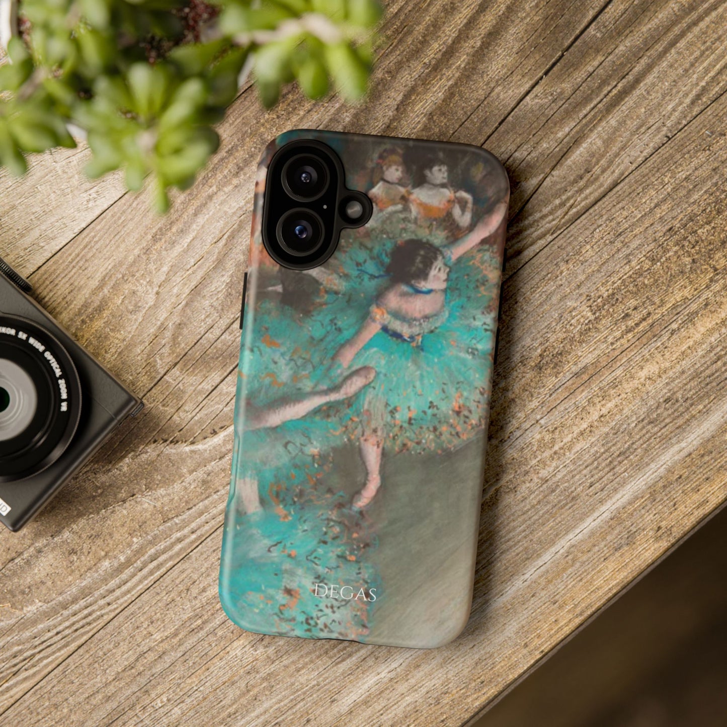 Tough Phone Case for iPhone, Samsung and Google Pixel - Degas, The Green Dancer (1877-79)