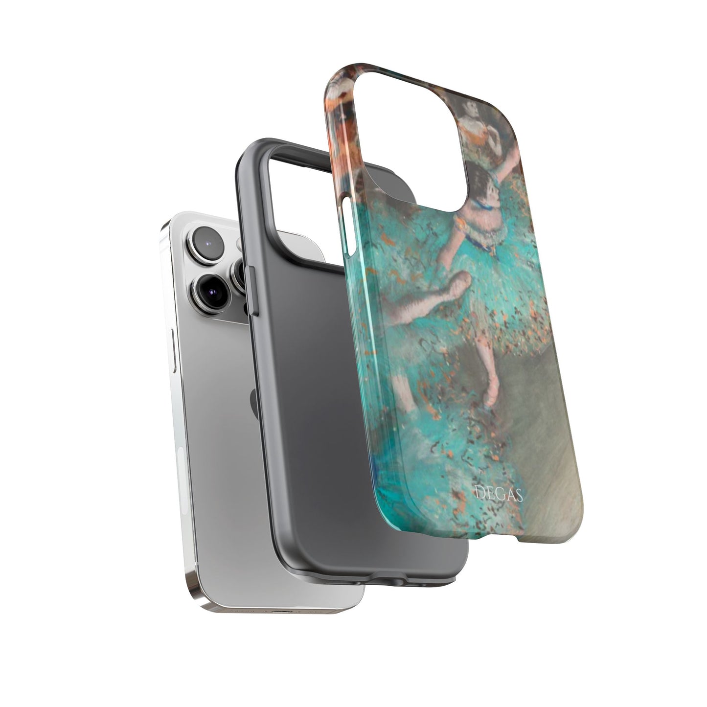 Tough Phone Case for iPhone, Samsung and Google Pixel - Degas, The Green Dancer (1877-79)