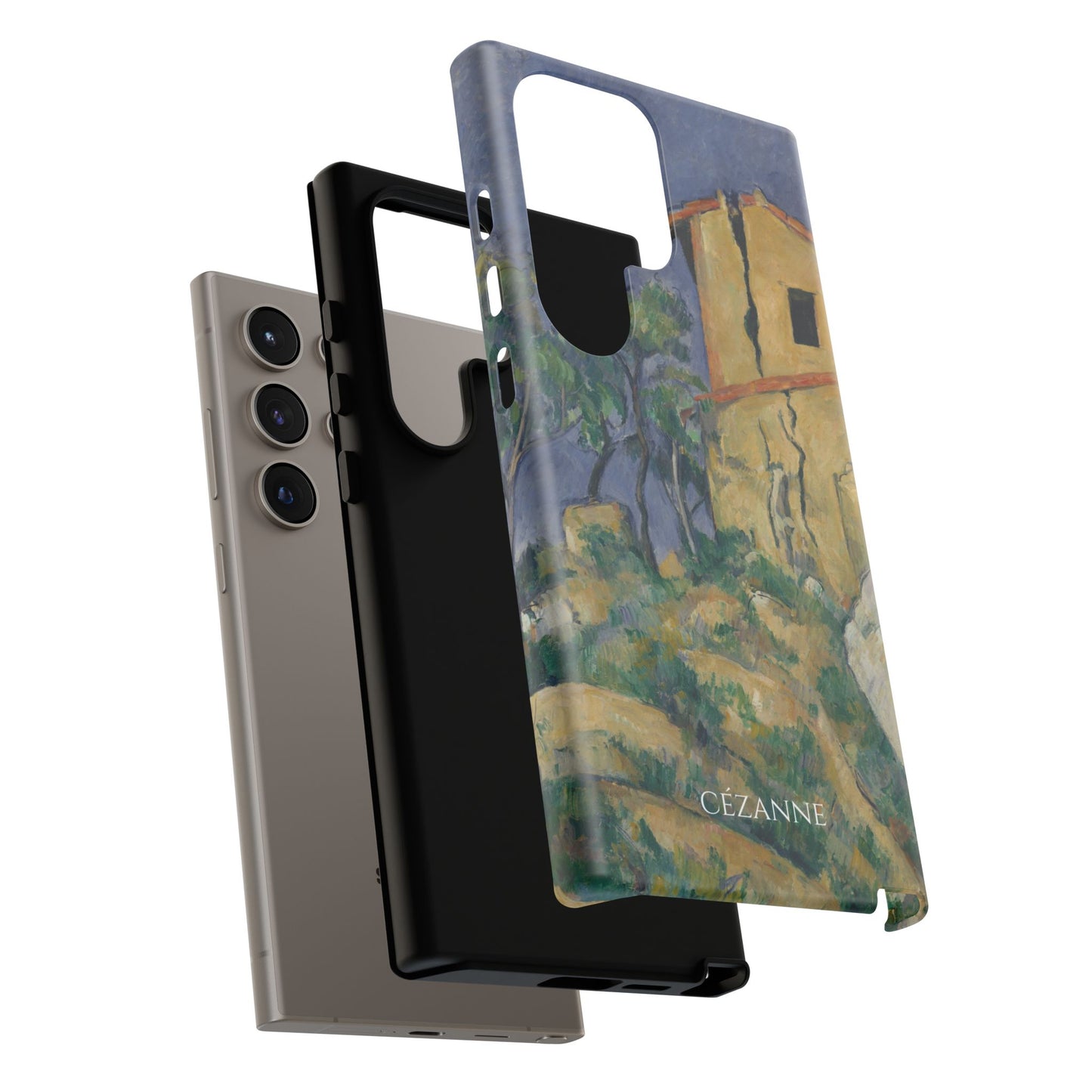 Tough Phone Case for iPhone, Samsung and Google Pixel - Cézanne, House with the Cracked Walls (1892-94)