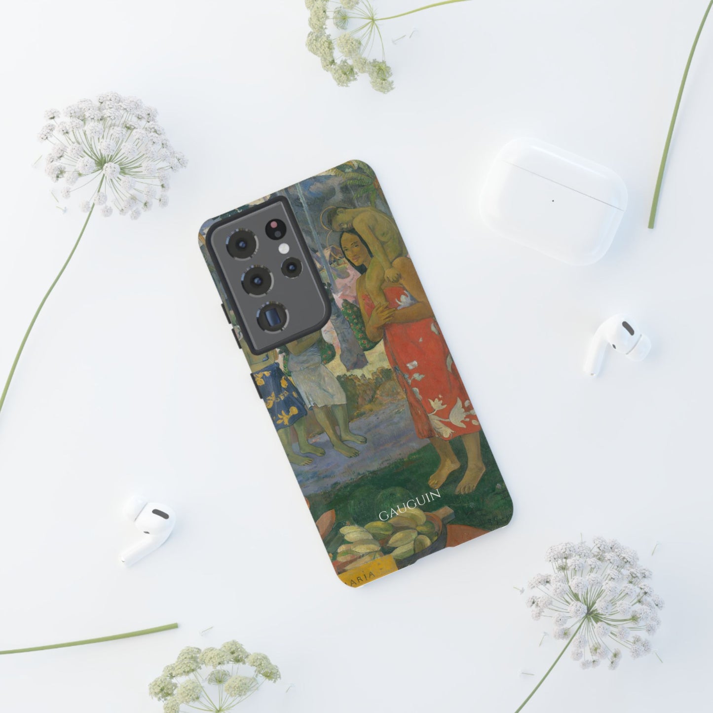 Tough Phone Case for iPhone, Samsung and Google Pixel - Gauguin, Ia Orana Maria (Hail Mary) (1891)