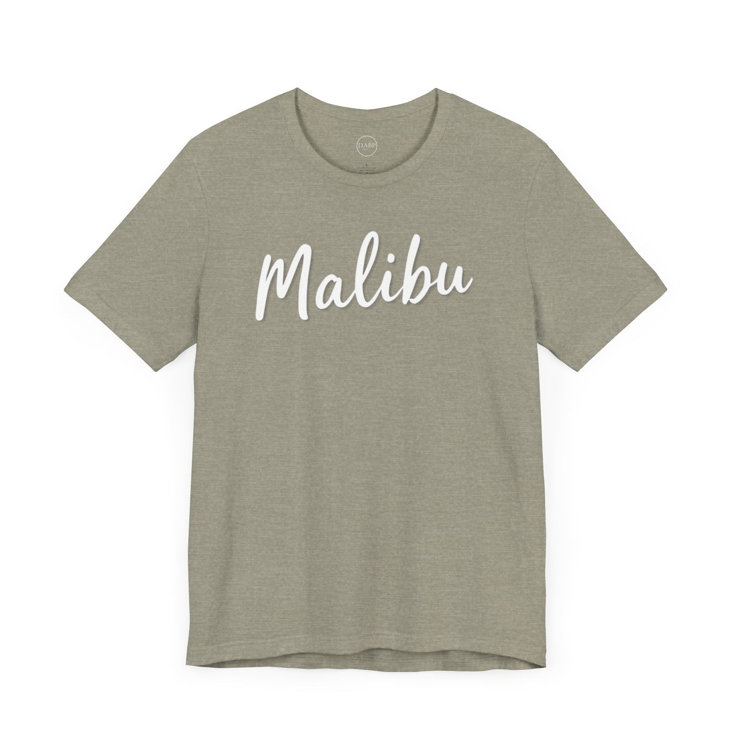 Bella+Canvas · 3001 Unisex Jersey Short Sleeve Tee - Malibu Coastal Vibes (v1)