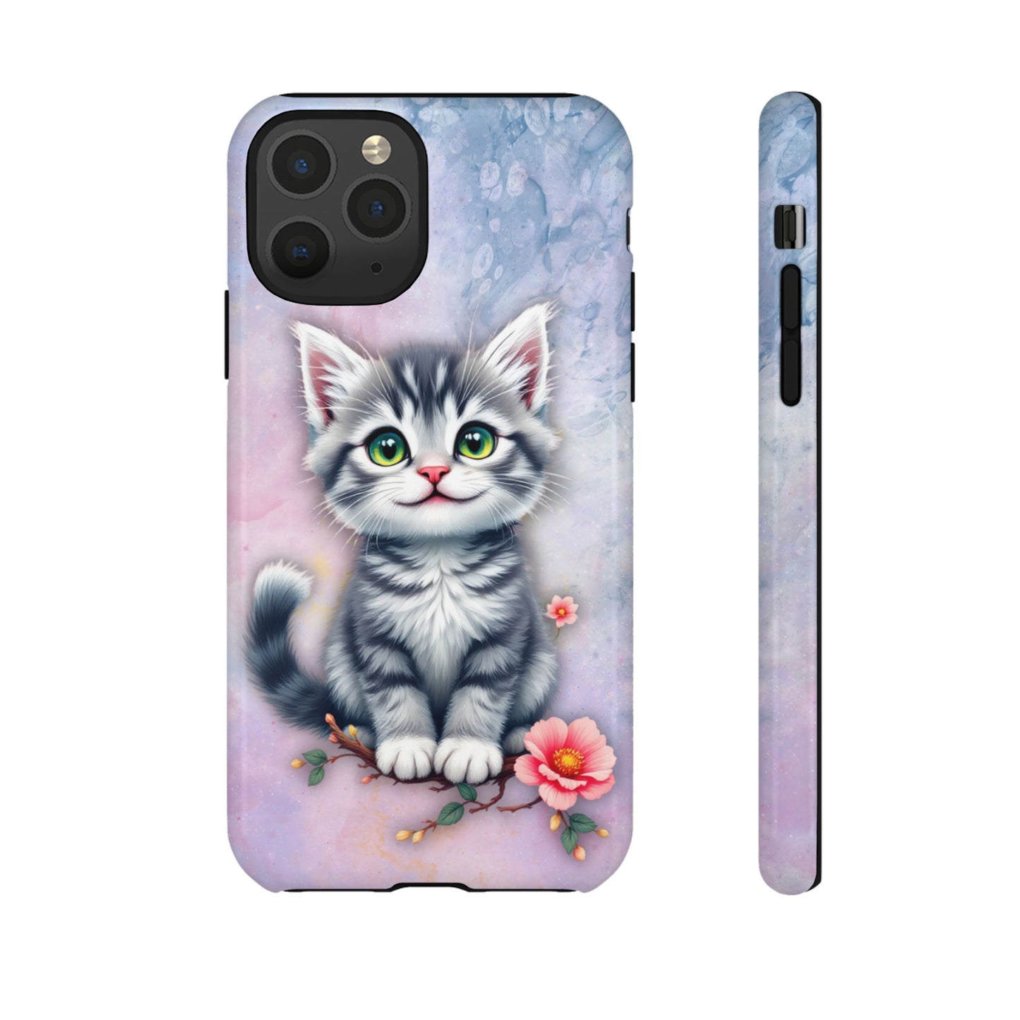 Tough Phone Case for iPhone, Samsung and Google Pixel - Dem Putty Tat Series (v1)