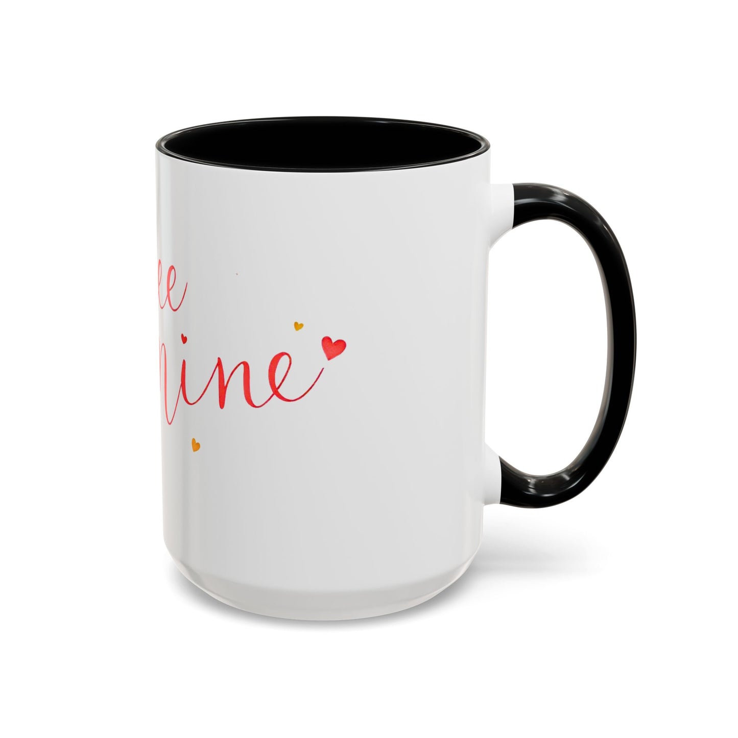 Bee Mine - Floral Accent Ceramic Mug (11oz, 15oz)