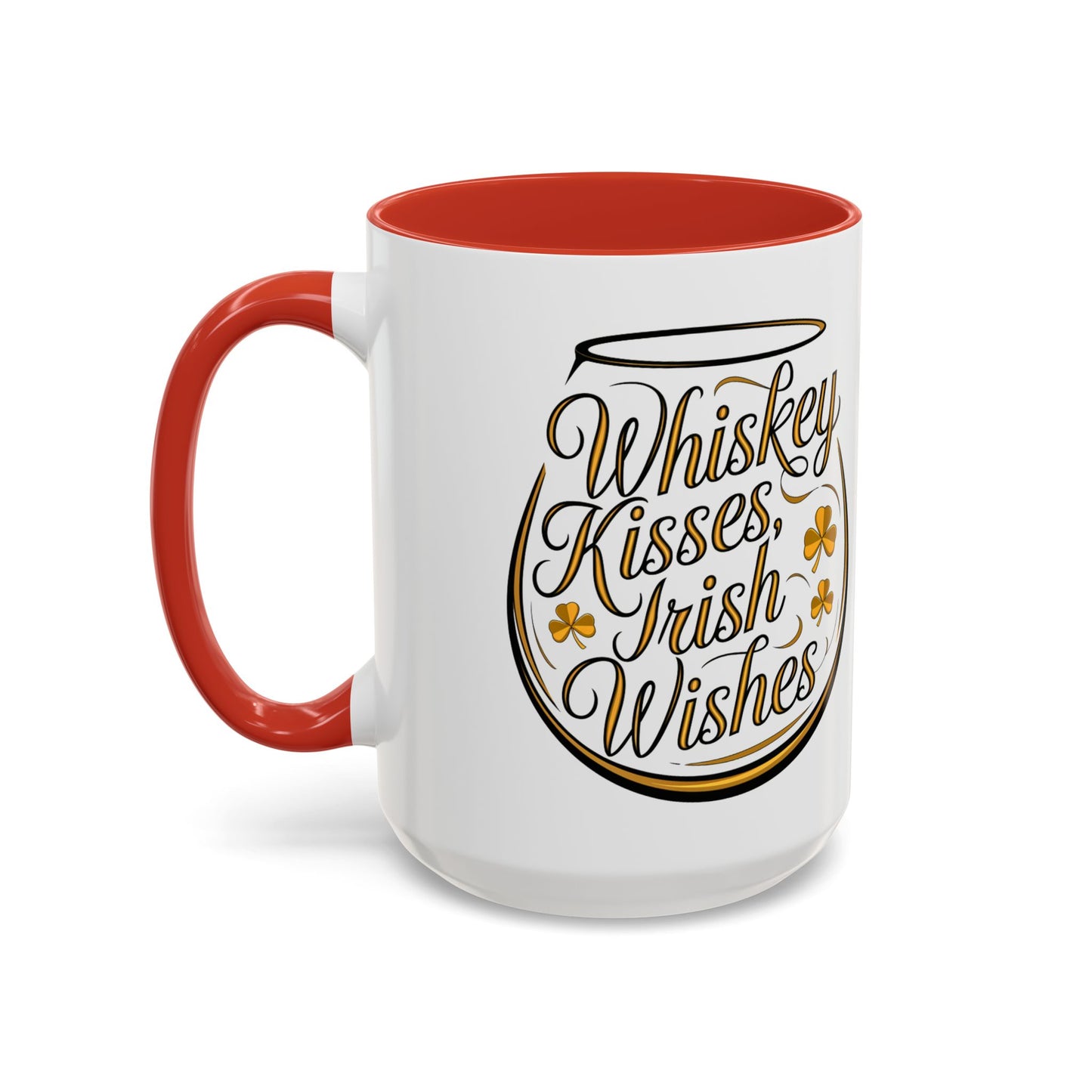 Whiskey Kisses, Irish Wishes – St. Patrick’s Day Mug (11oz, 15oz)