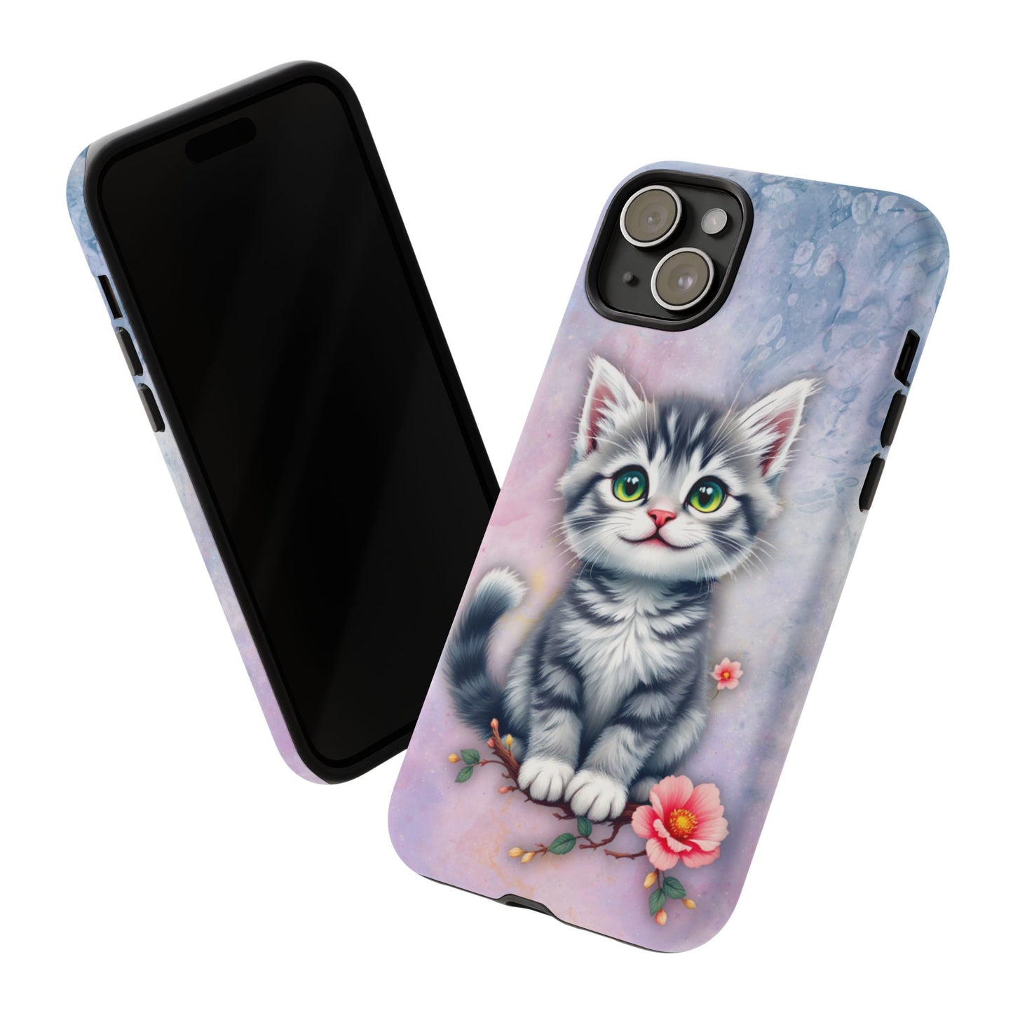 Tough Phone Case for iPhone, Samsung and Google Pixel - Dem Putty Tat Series (v1)