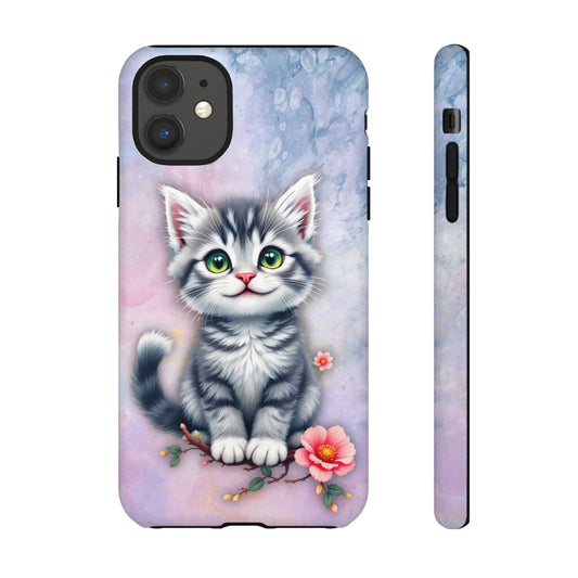 Tough Phone Case for iPhone, Samsung and Google Pixel - Dem Putty Tat Series (v1)