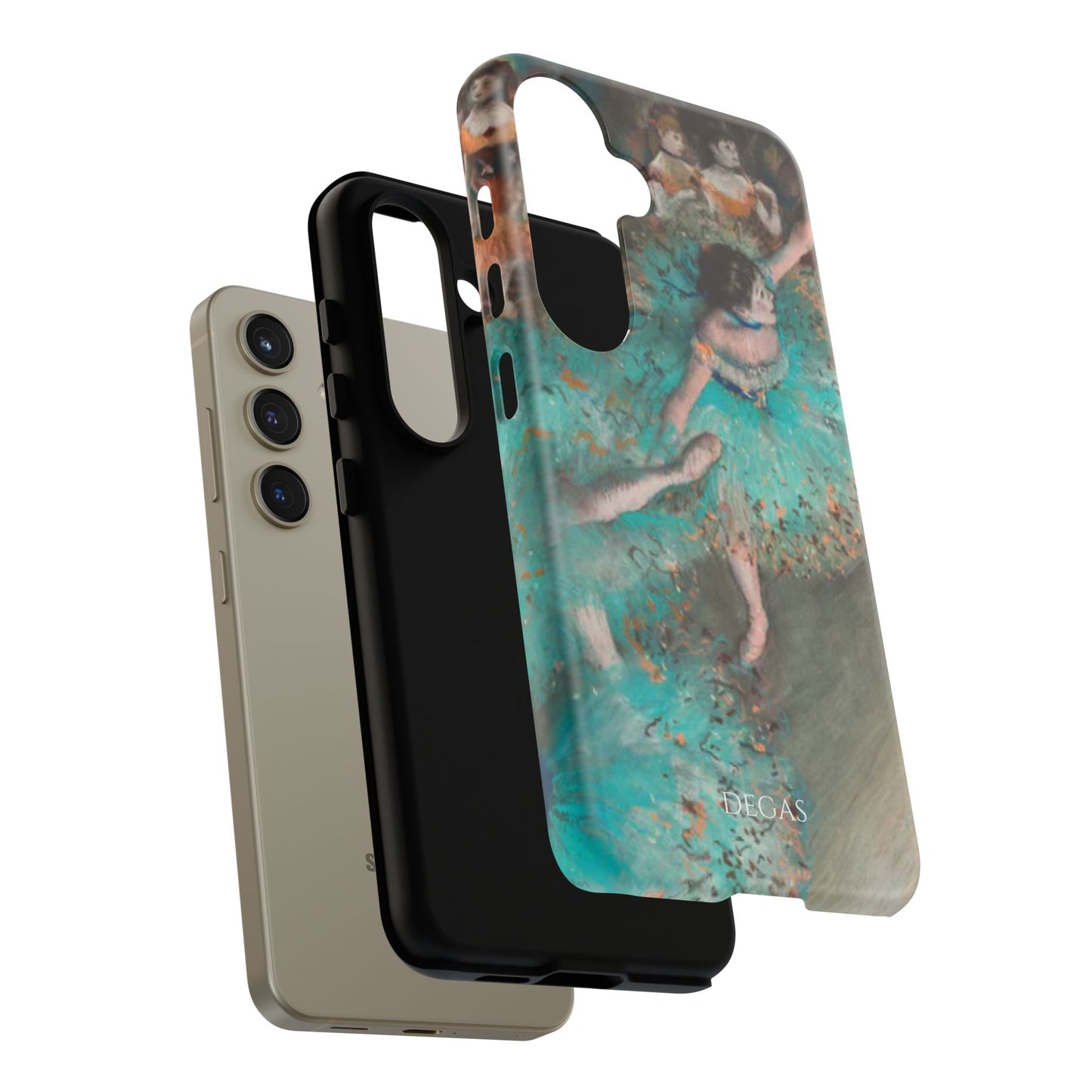 Tough Phone Case for iPhone, Samsung and Google Pixel - Degas, The Green Dancer (1877-79)
