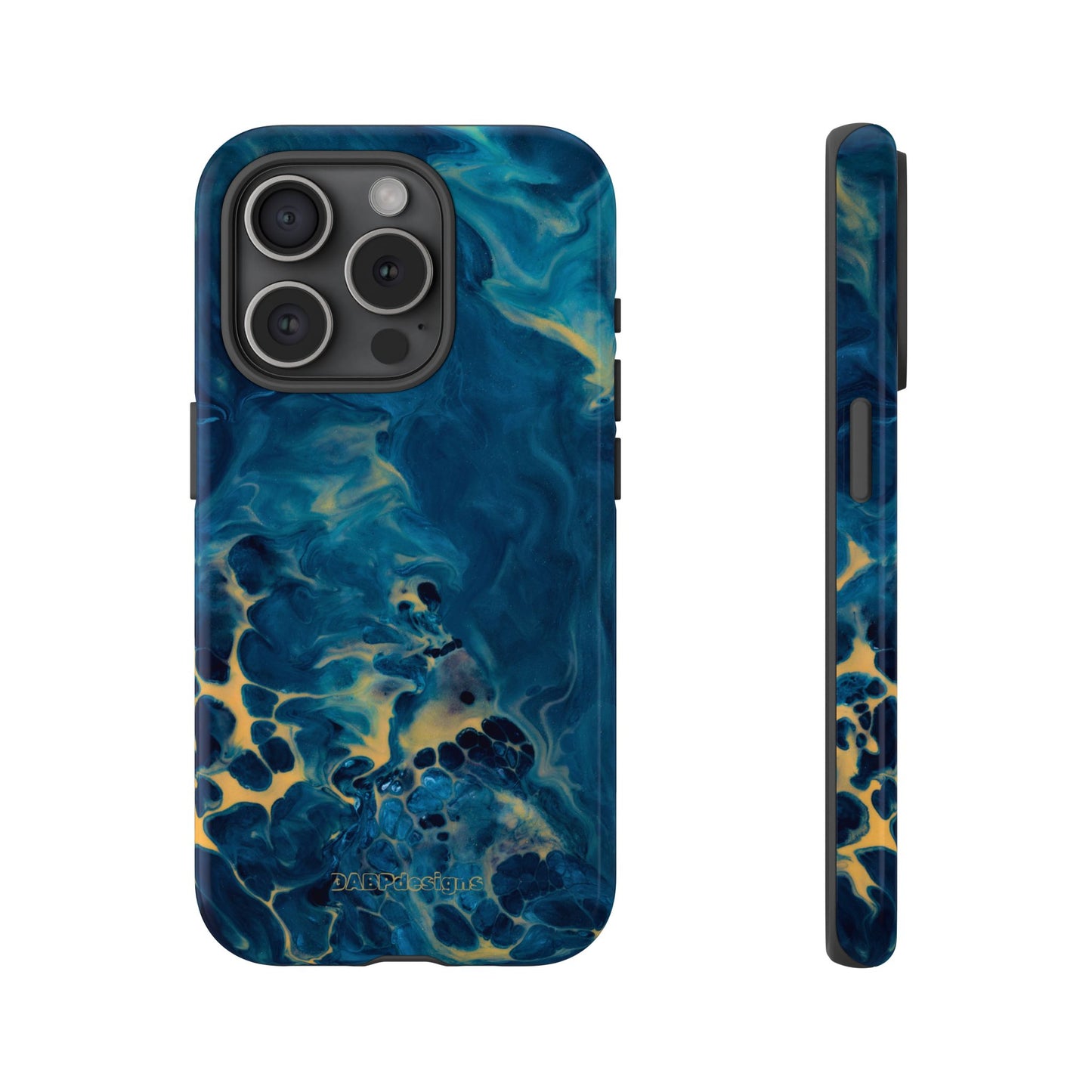 Tough Phone Case for iPhone, Samsung and Google Pixel - DABPdesigns Acrylic Abstract Design (v3)