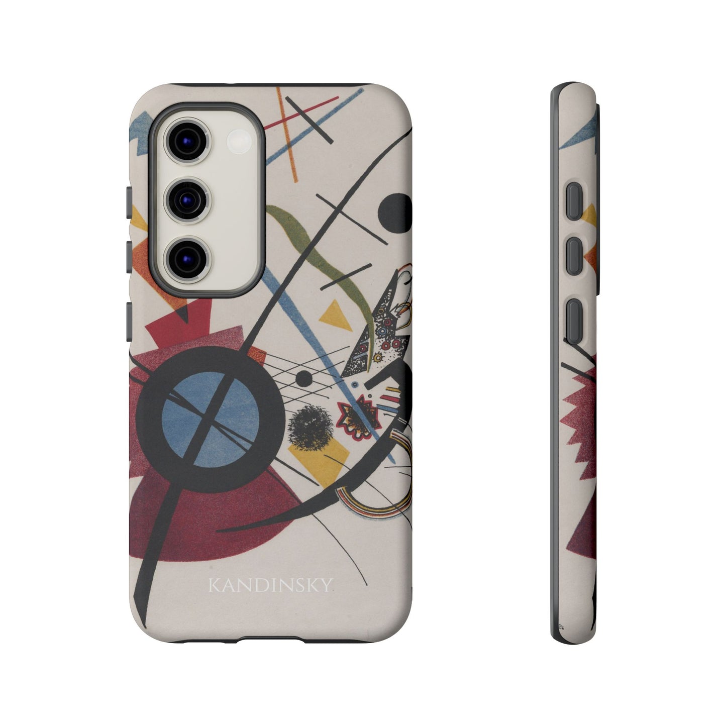 Tough Phone Case for iPhone, Samsung and Google Pixel - Kandinsky, Violett (1923)