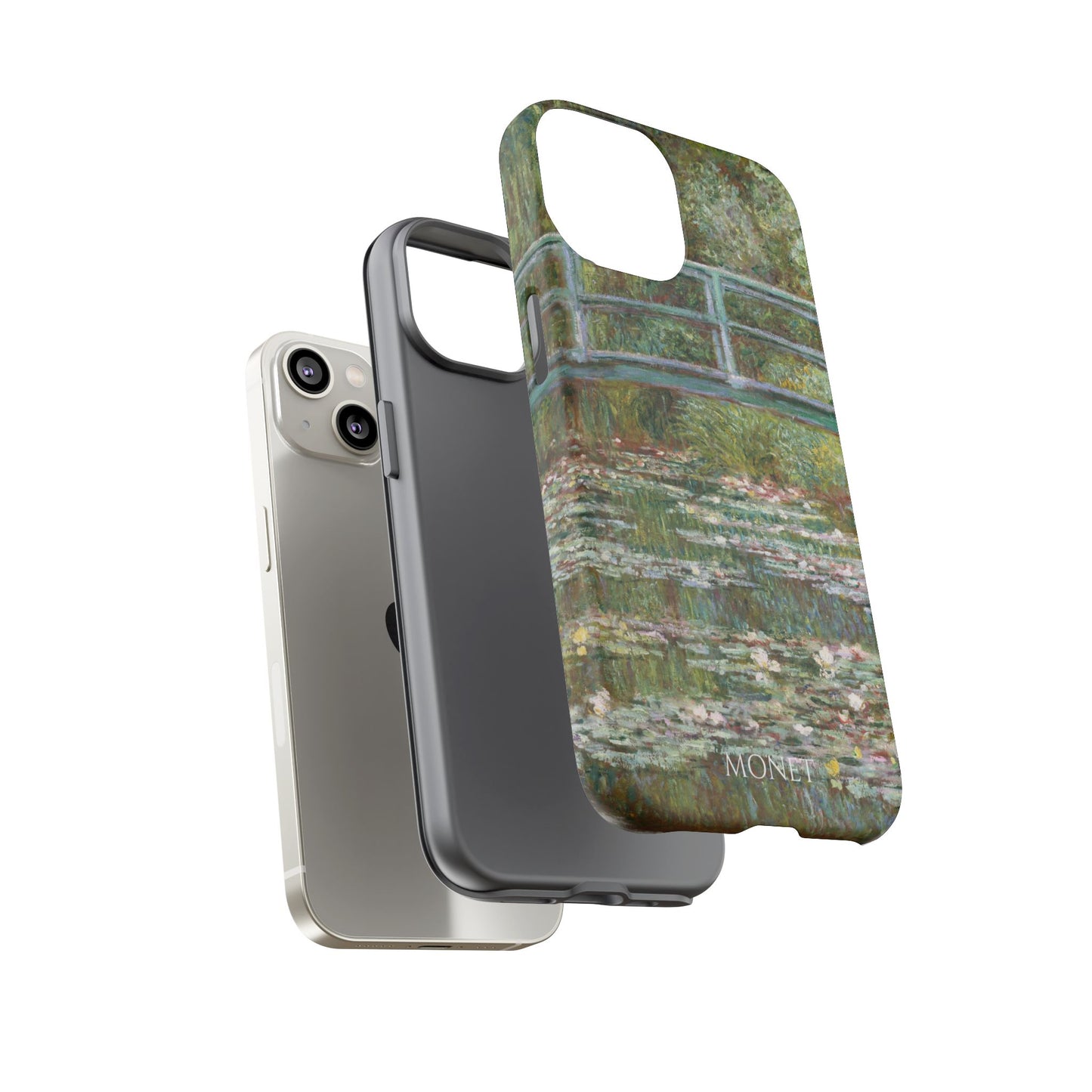 Tough Phone Case for iPhone, Samsung and Google Pixel - Monet, The Water Lily Pond (1899)