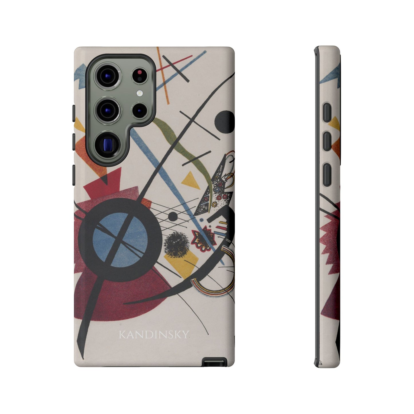Tough Phone Case for iPhone, Samsung and Google Pixel - Kandinsky, Violett (1923)