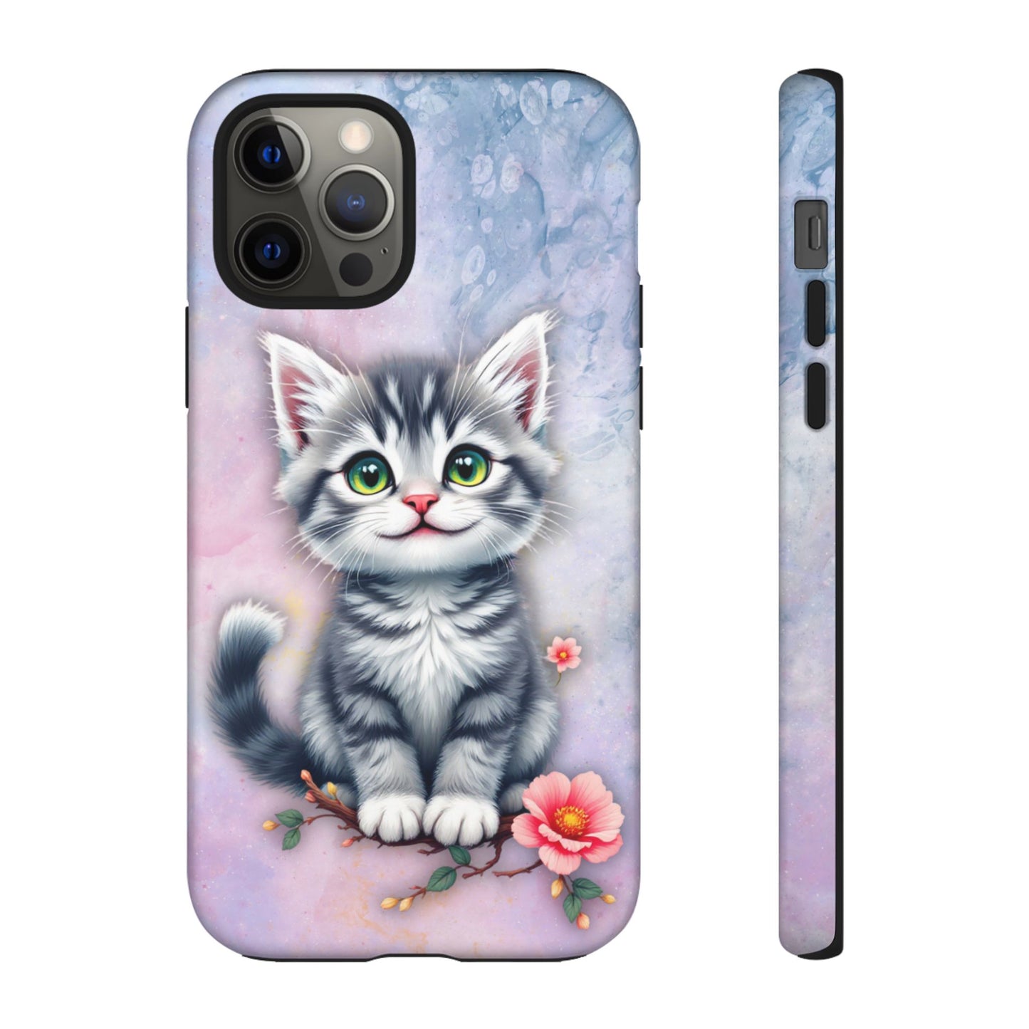 Tough Phone Case for iPhone, Samsung and Google Pixel - Dem Putty Tat Series (v1)