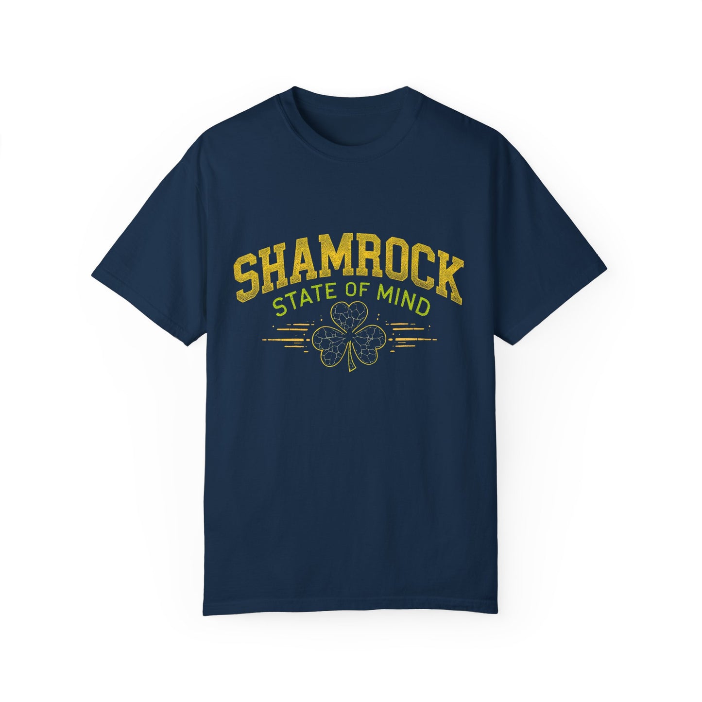 Comfort Colors 1717 Unisex Garment-Dyed T-shirt - Shamrock State of Mind St. Patrick’s Day Design