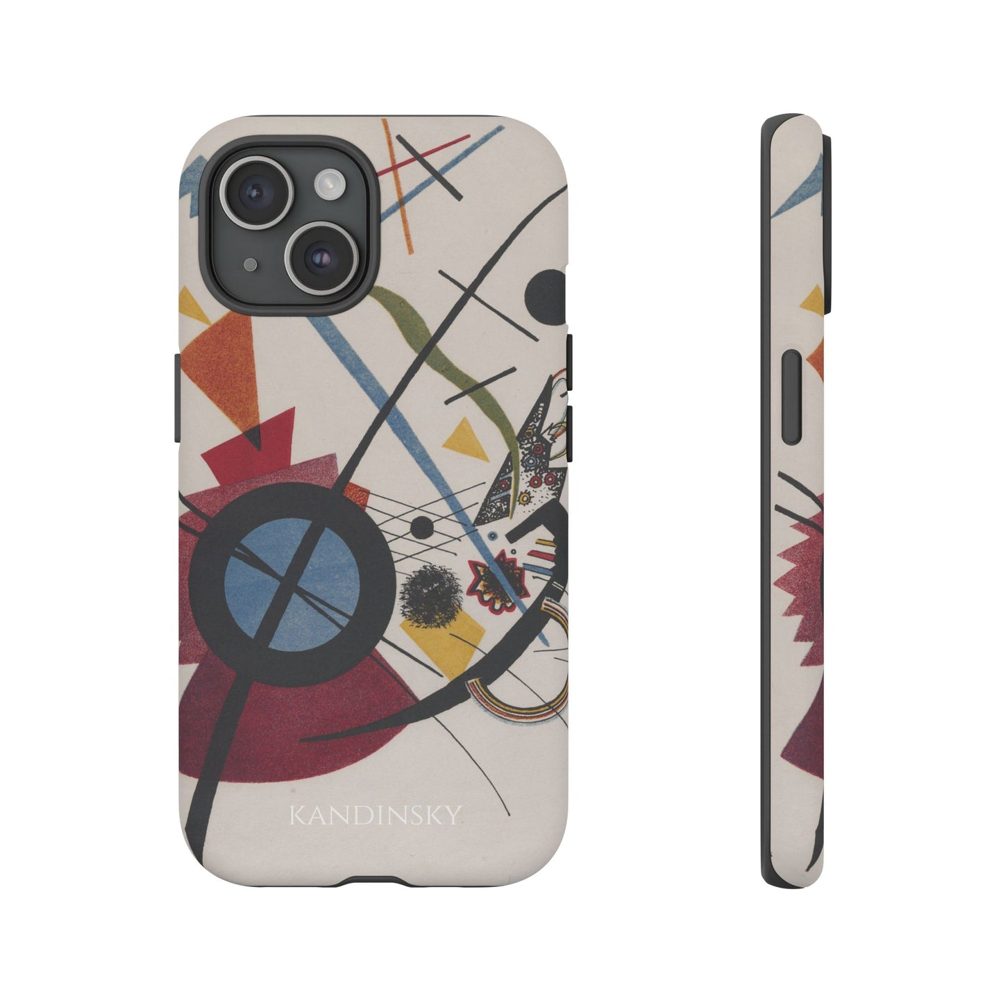 Tough Phone Case for iPhone, Samsung and Google Pixel - Kandinsky, Violett (1923)