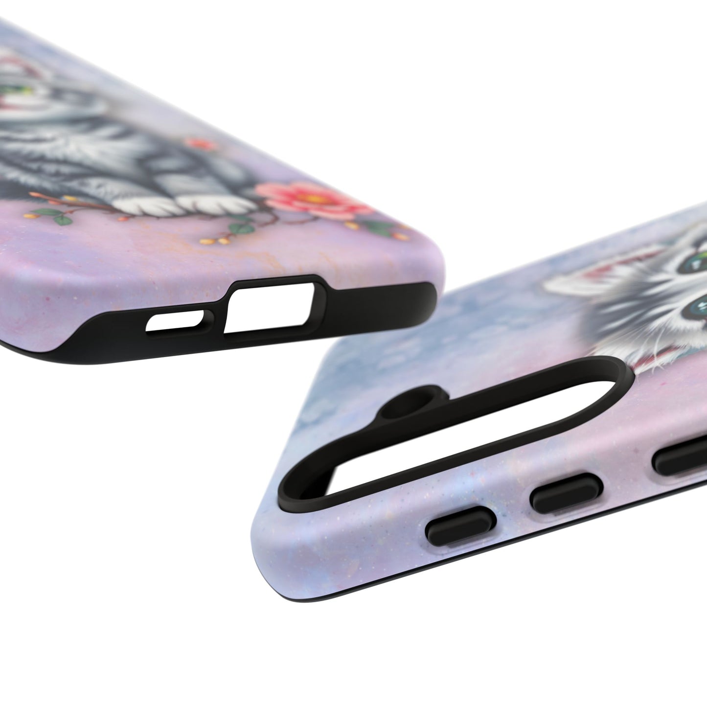Tough Phone Case for iPhone, Samsung and Google Pixel - Dem Putty Tat Series (v1)