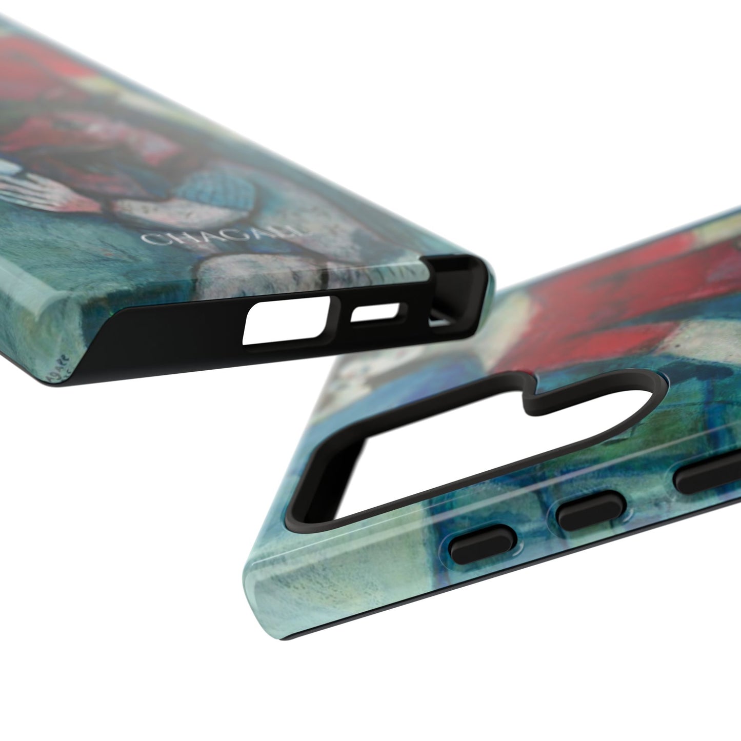 Tough Phone Case for iPhone, Samsung and Google Pixel - Chagall, The Angel and the Reader (1930)