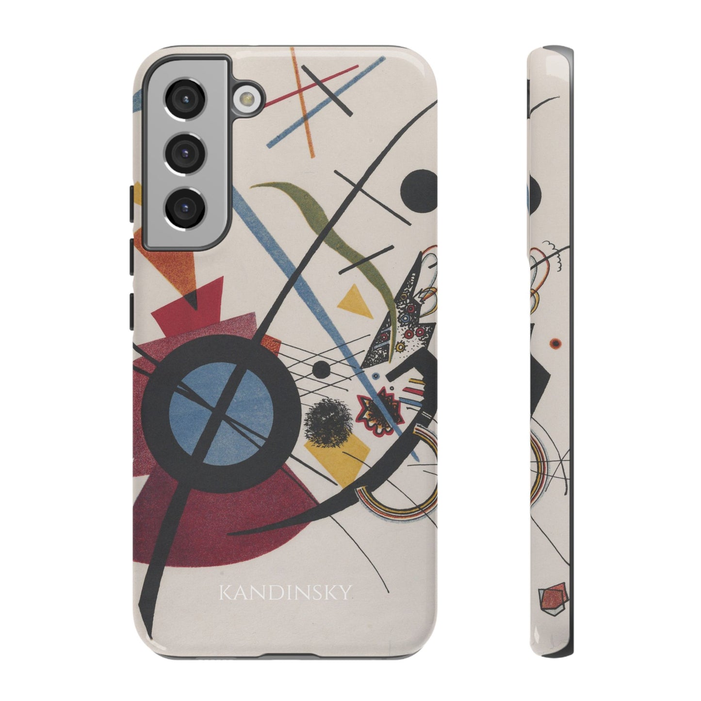 Tough Phone Case for iPhone, Samsung and Google Pixel - Kandinsky, Violett (1923)