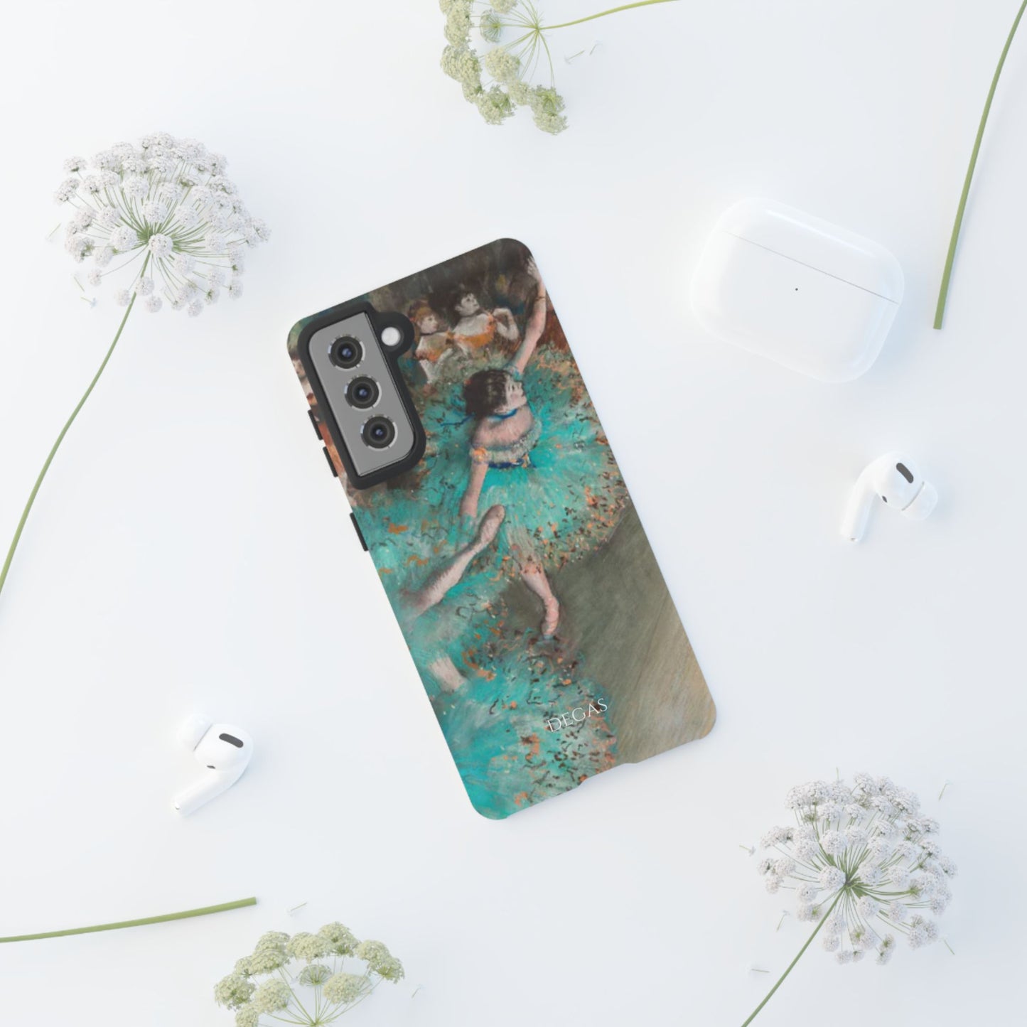 Tough Phone Case for iPhone, Samsung and Google Pixel - Degas, The Green Dancer (1877-79)