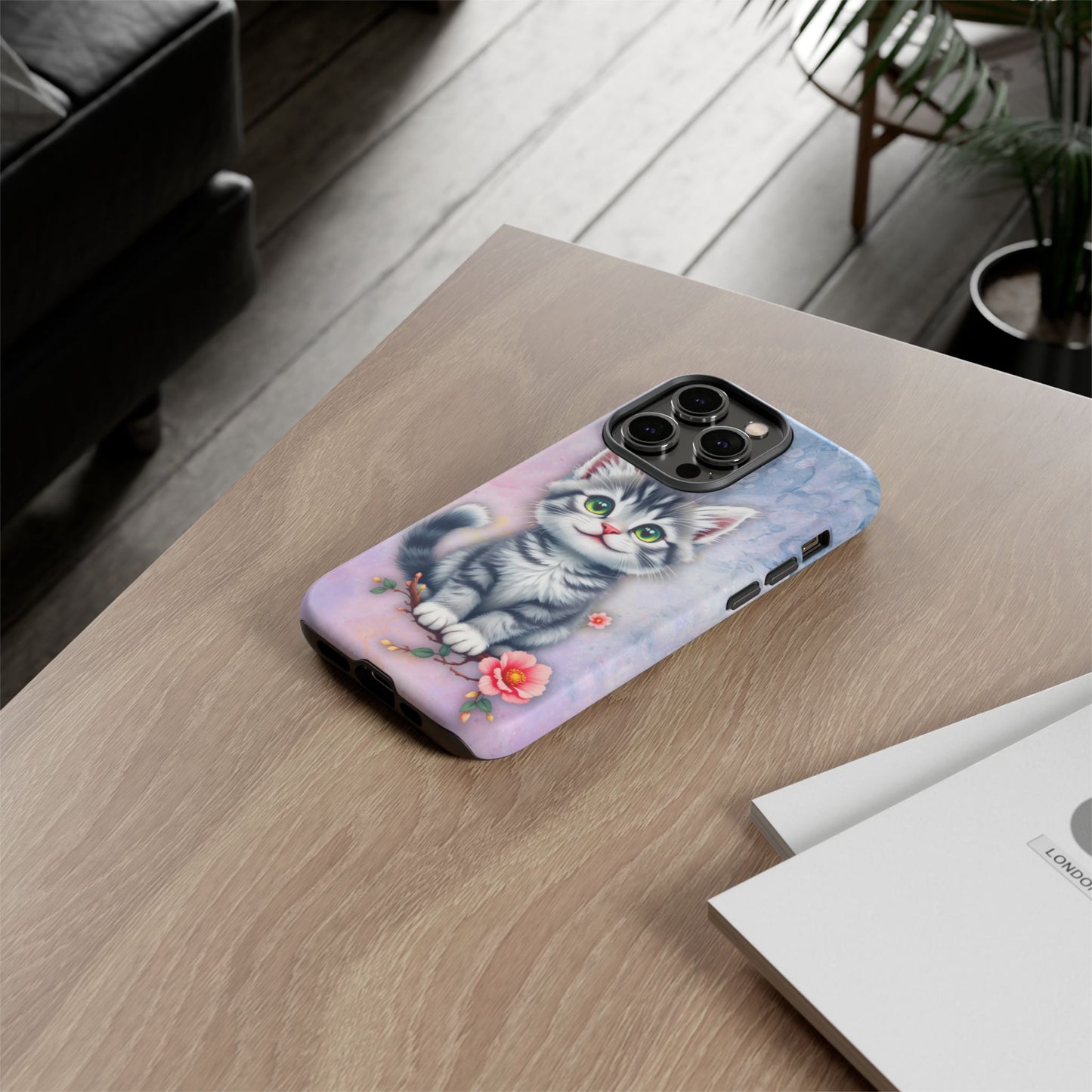 Tough Phone Case for iPhone, Samsung and Google Pixel - Dem Putty Tat Series (v1)