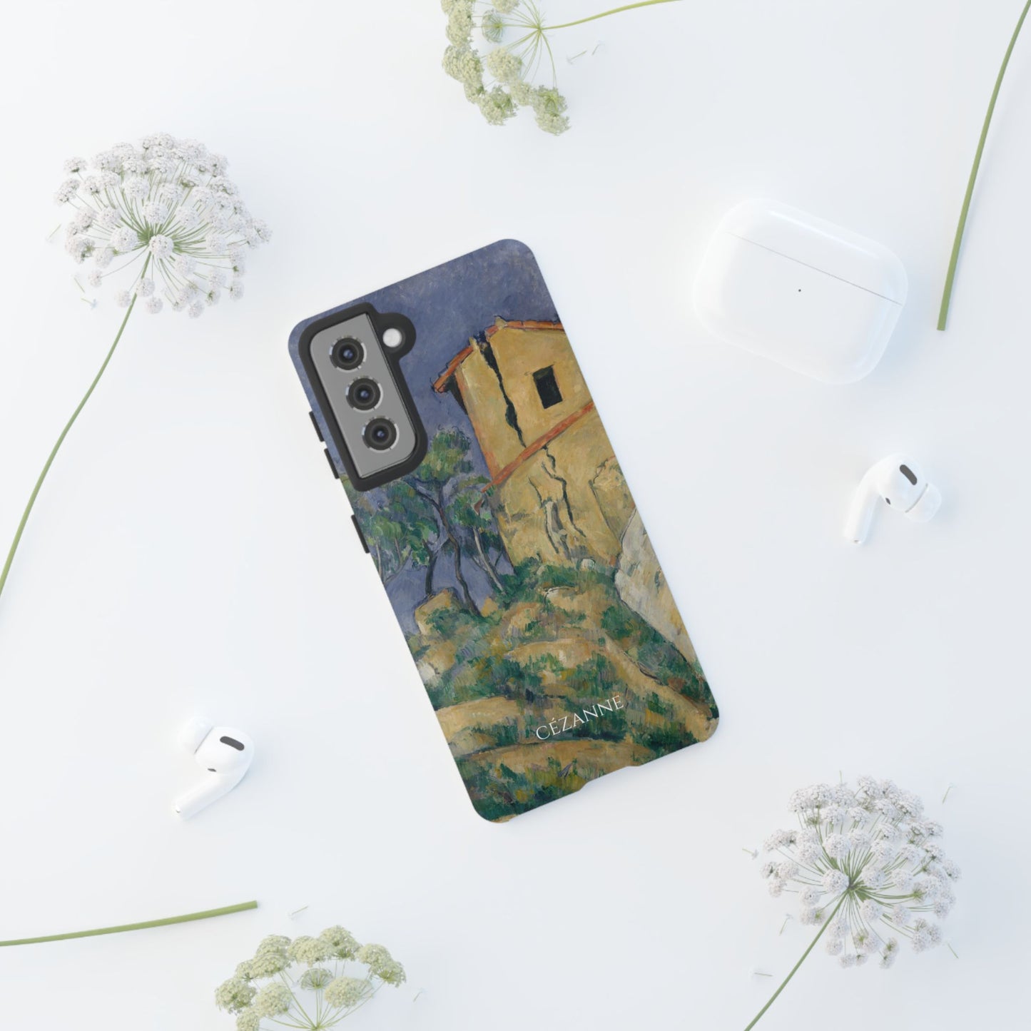 Tough Phone Case for iPhone, Samsung and Google Pixel - Cézanne, House with the Cracked Walls (1892-94)