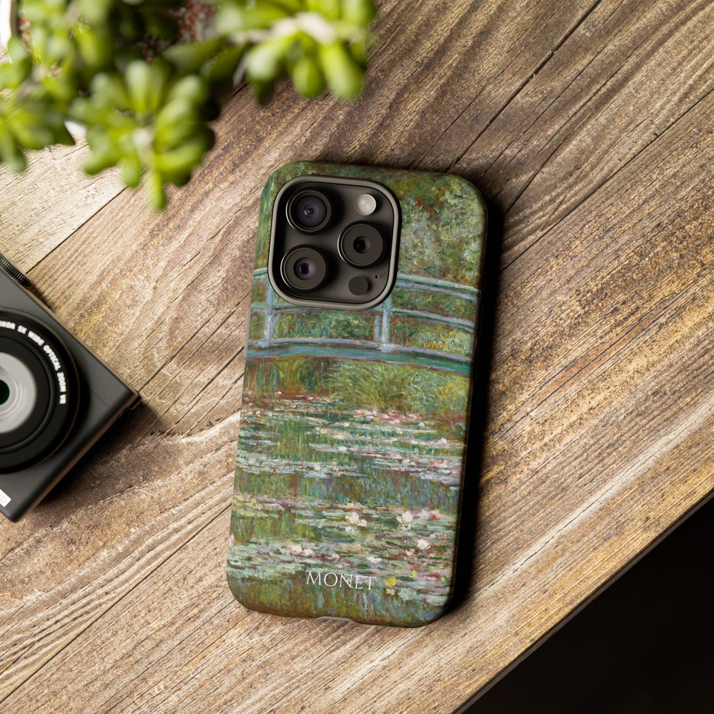 Tough Phone Case for iPhone, Samsung and Google Pixel - Monet, The Water Lily Pond (1899)