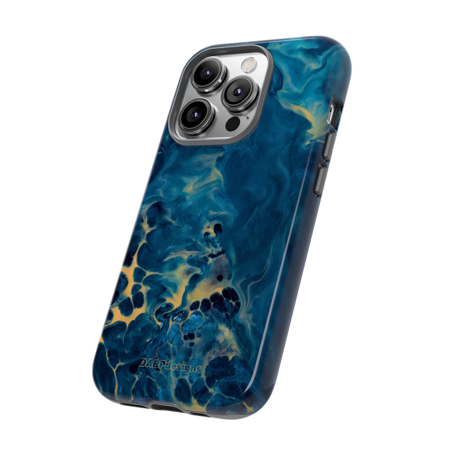 Tough Phone Case for iPhone, Samsung and Google Pixel - DABPdesigns Acrylic Abstract Design (v3)