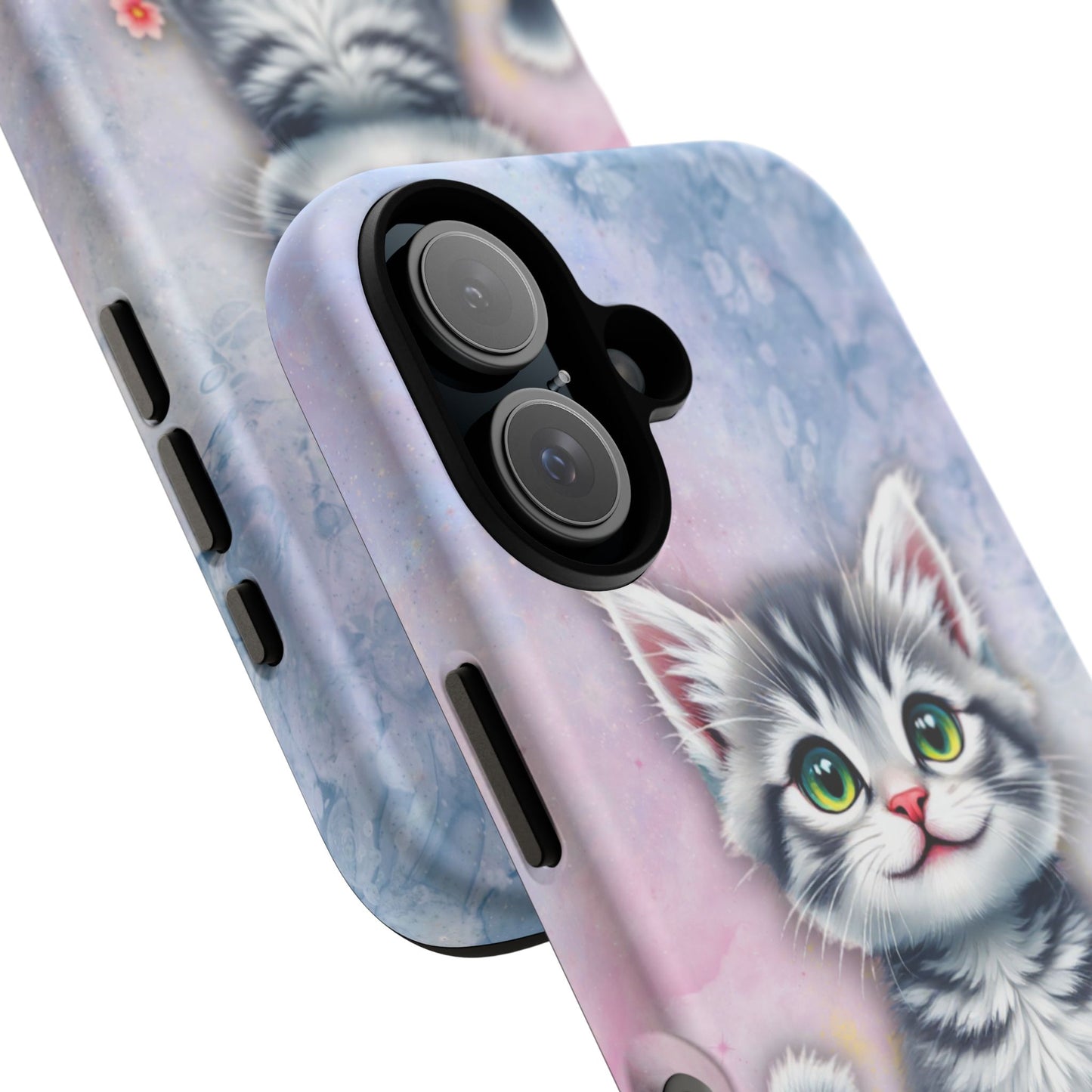 Tough Phone Case for iPhone, Samsung and Google Pixel - Dem Putty Tat Series (v1)