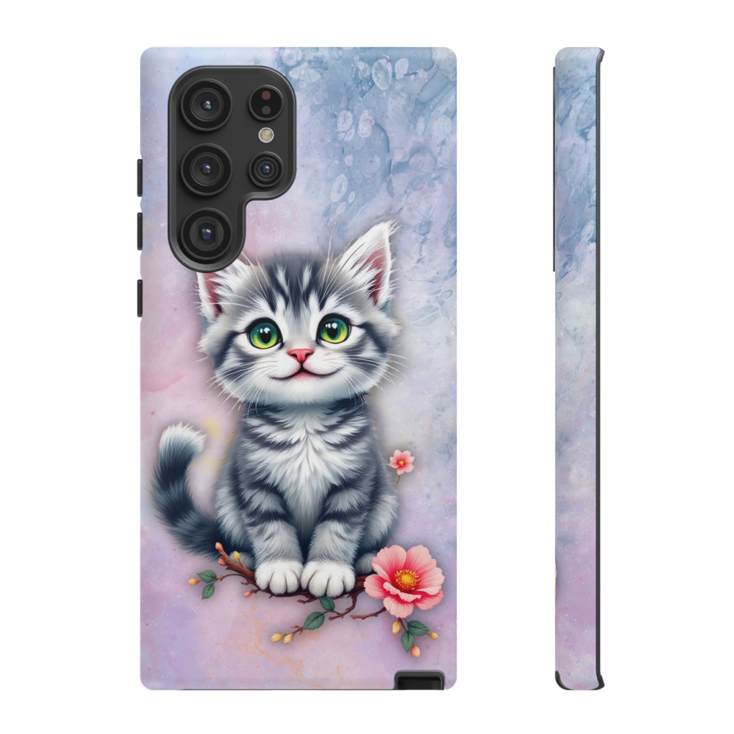 Tough Phone Case for iPhone, Samsung and Google Pixel - Dem Putty Tat Series (v1)
