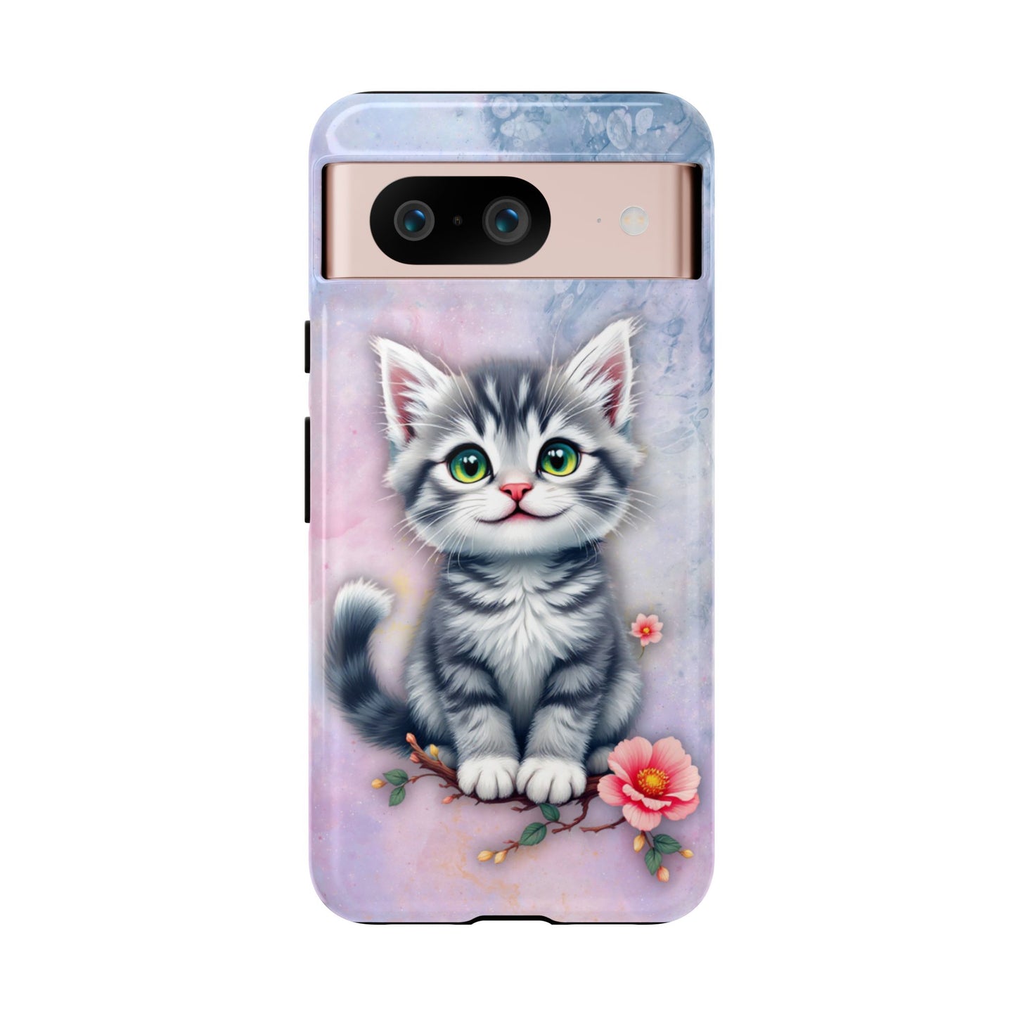 Tough Phone Case for iPhone, Samsung and Google Pixel - Dem Putty Tat Series (v1)